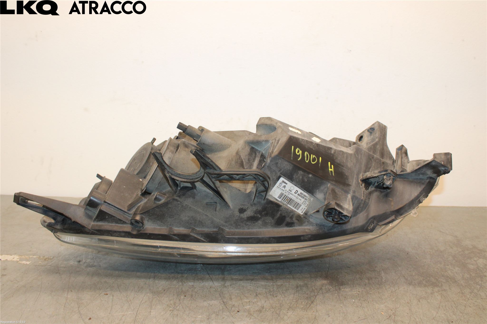 Peugeot PARTNER 16-18 Strålkastare Höger