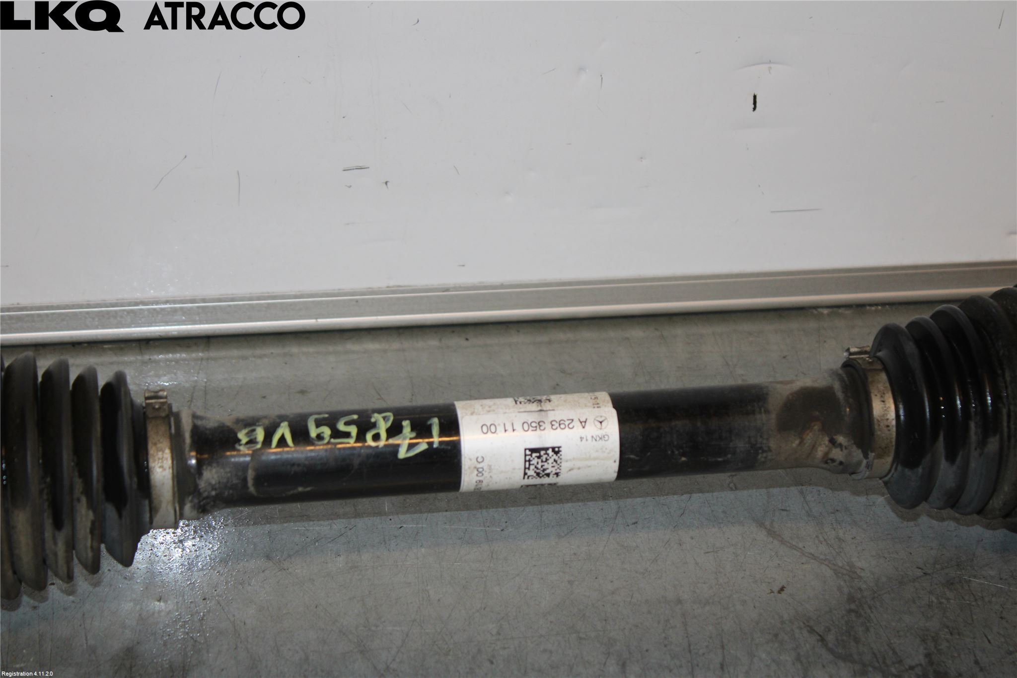 Mercedes-Benz MB EQC (N293) 20- Drivaxel Bak Vänster