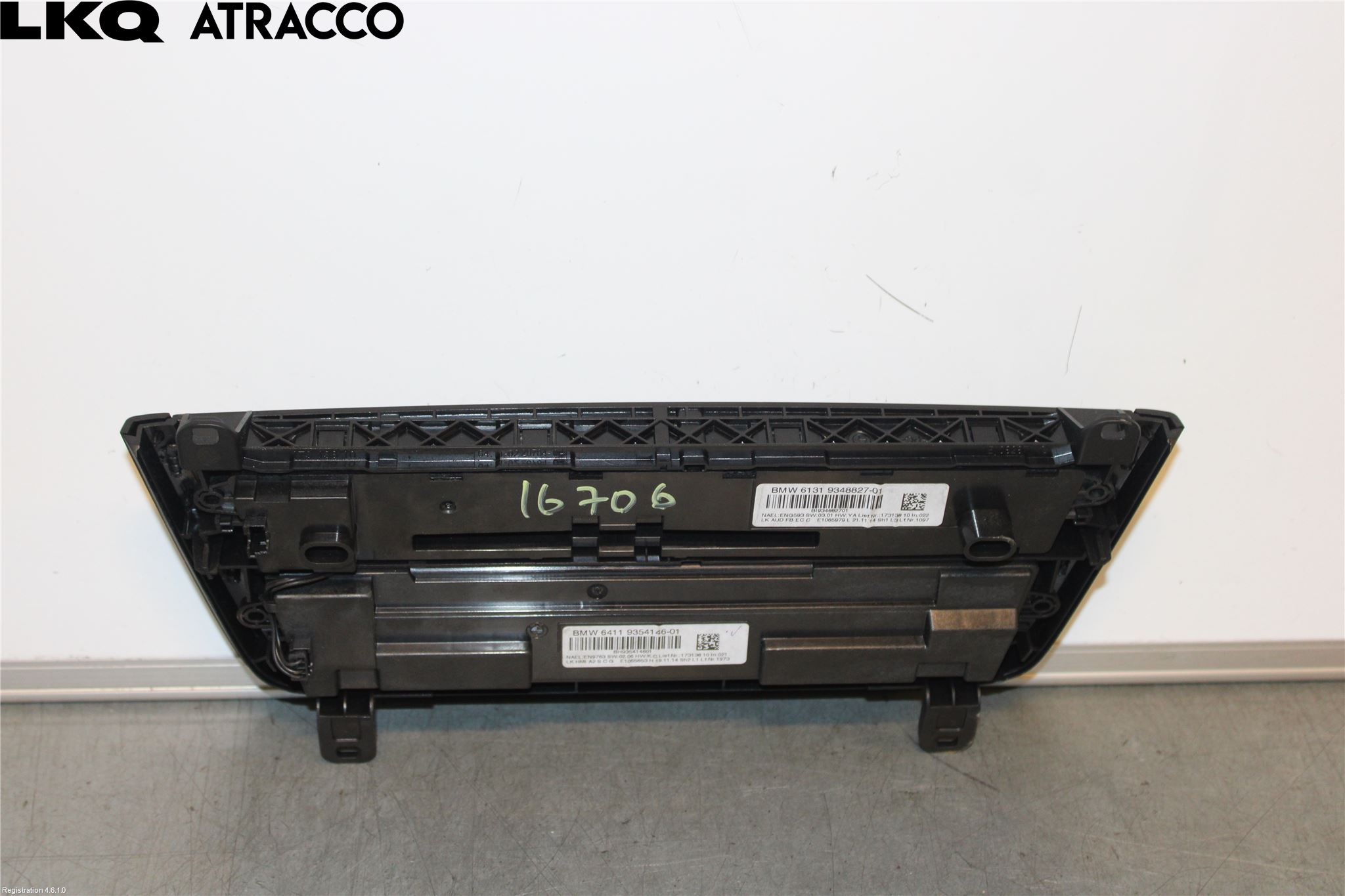 BMW 3 F30/F31/F80 12-19 Ac Styrenhet Ac Manöveren