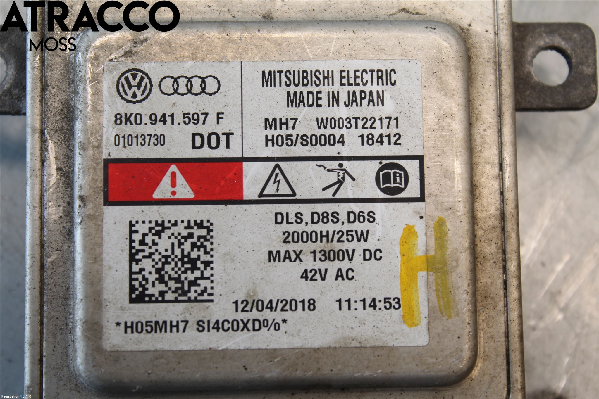 Volkswagen VW CADDY 16-20 Styrenhet Strålkastare