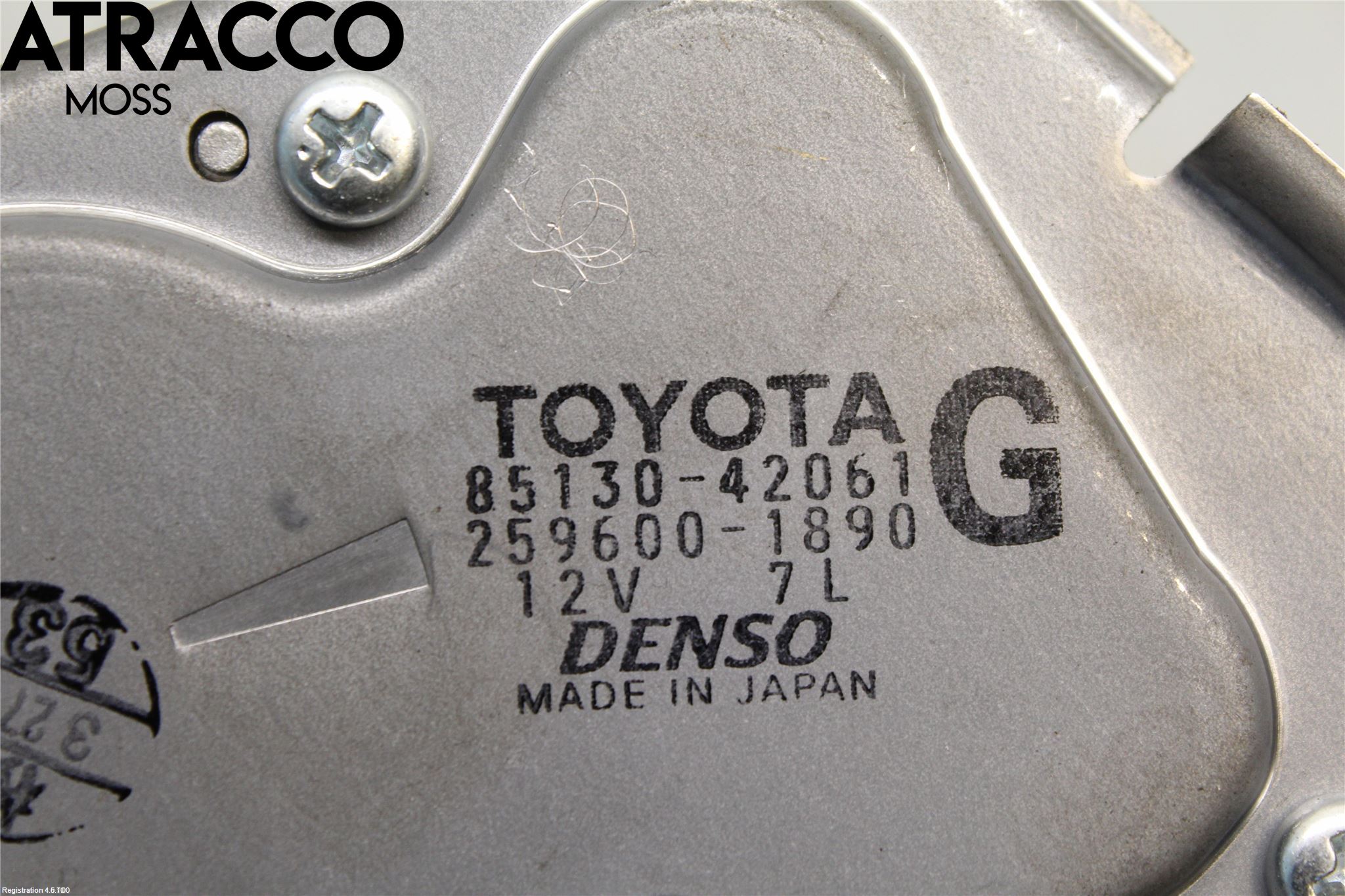 Toyota RAV 4 06-12 Torkarmotor Baklucka
