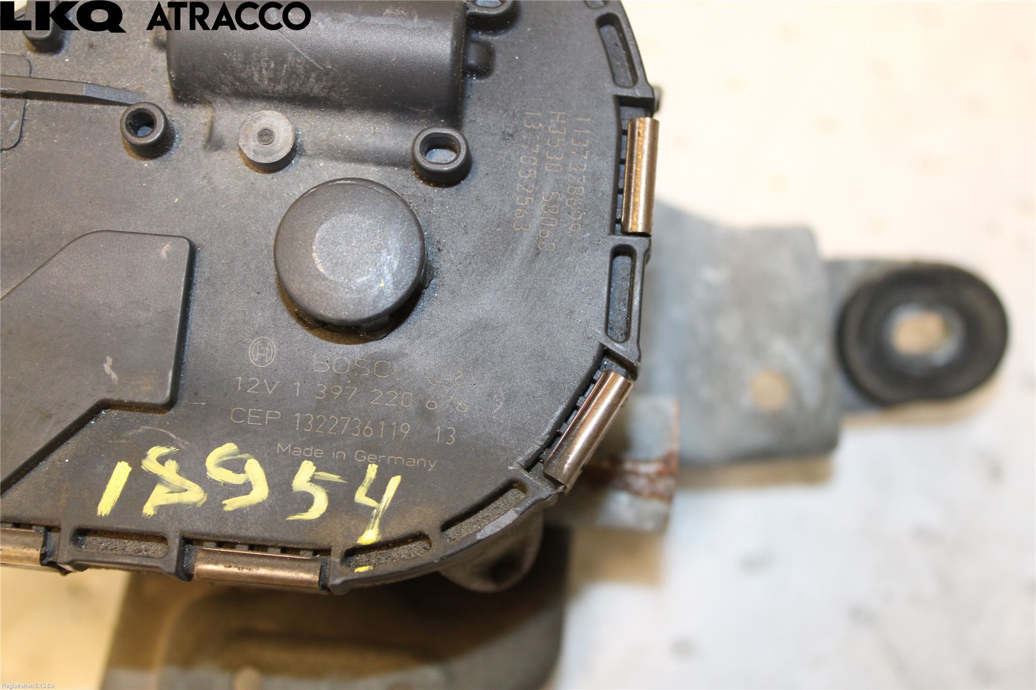 Ford GALAXY 06-15 Torkarmotor Vindruta