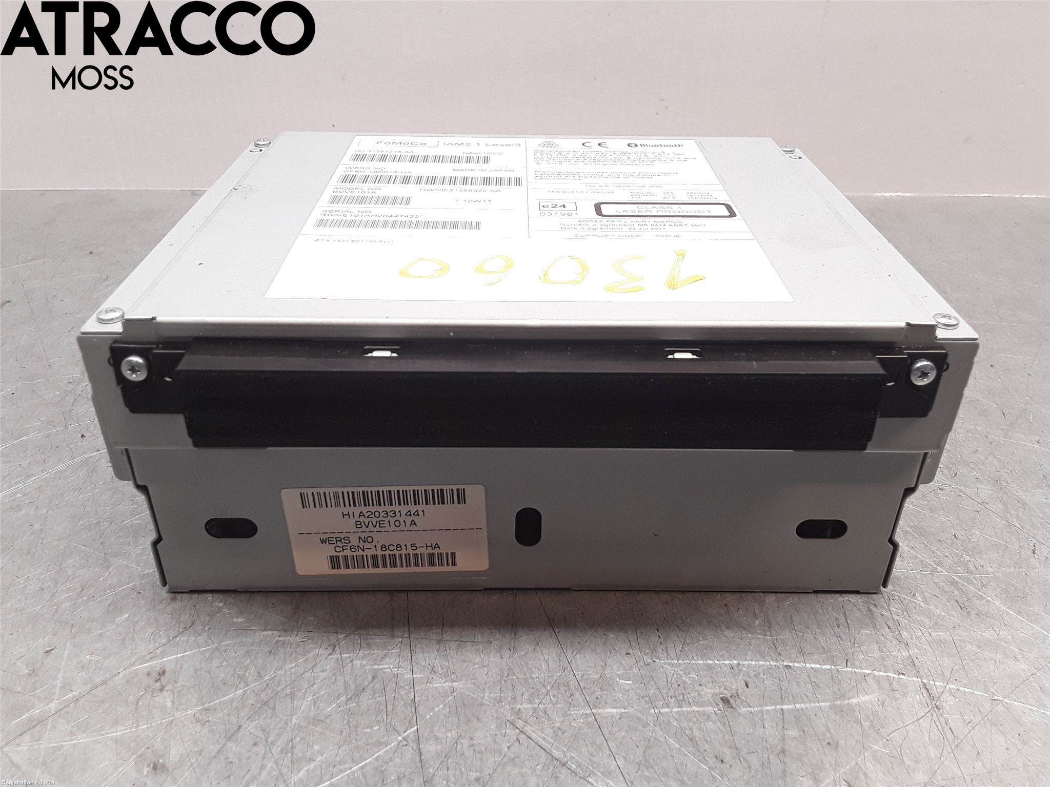 Volvo V60 11-13 Cd Radio - Multimediapanel