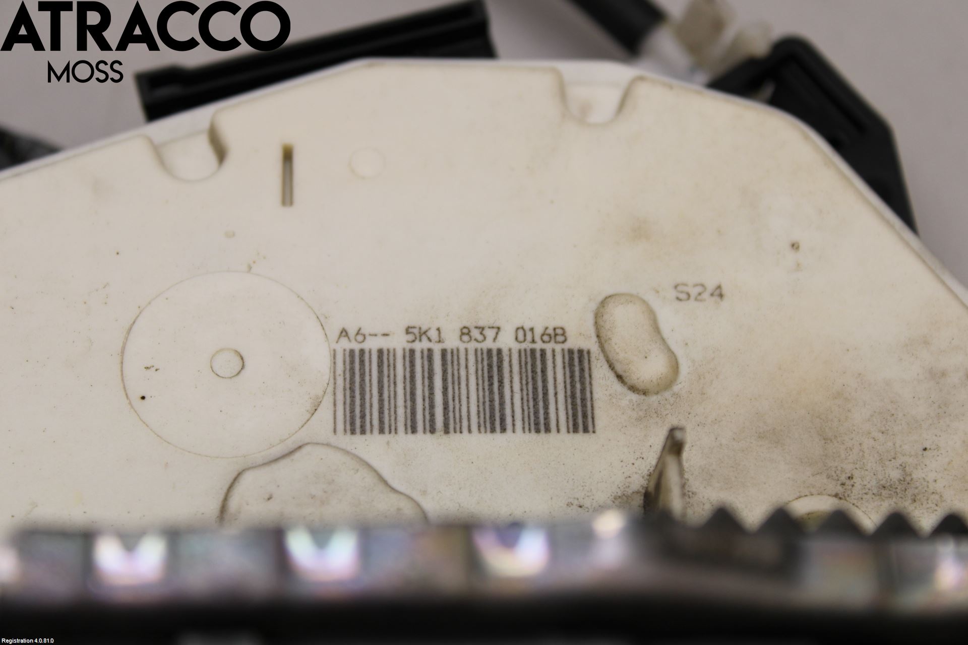 Volkswagen VW GOLF VI 09-13 Låskista-Dörrlås