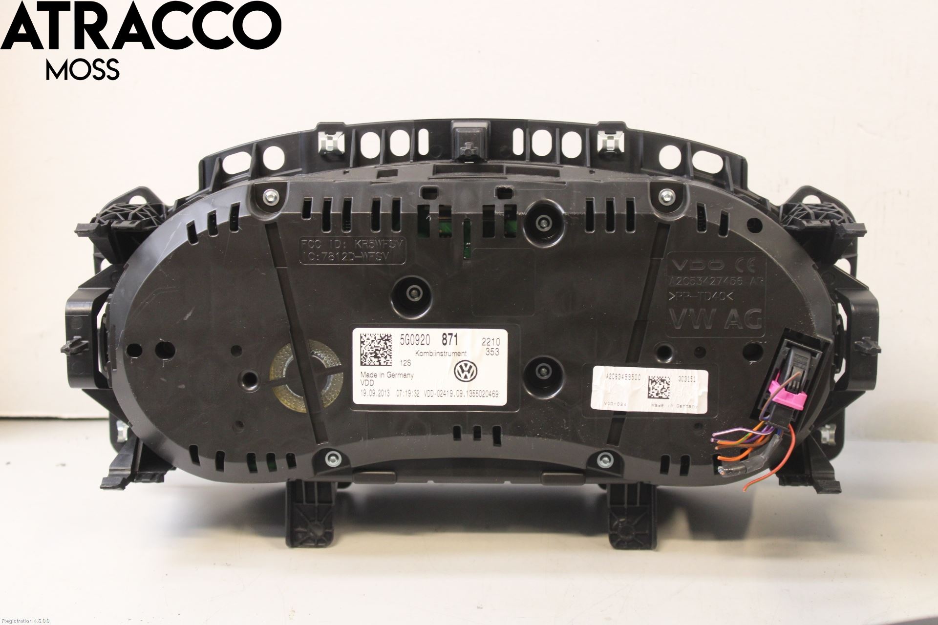 Volkswagen VW GOLF / E-GOLF VII 13-20 Instrument Komb