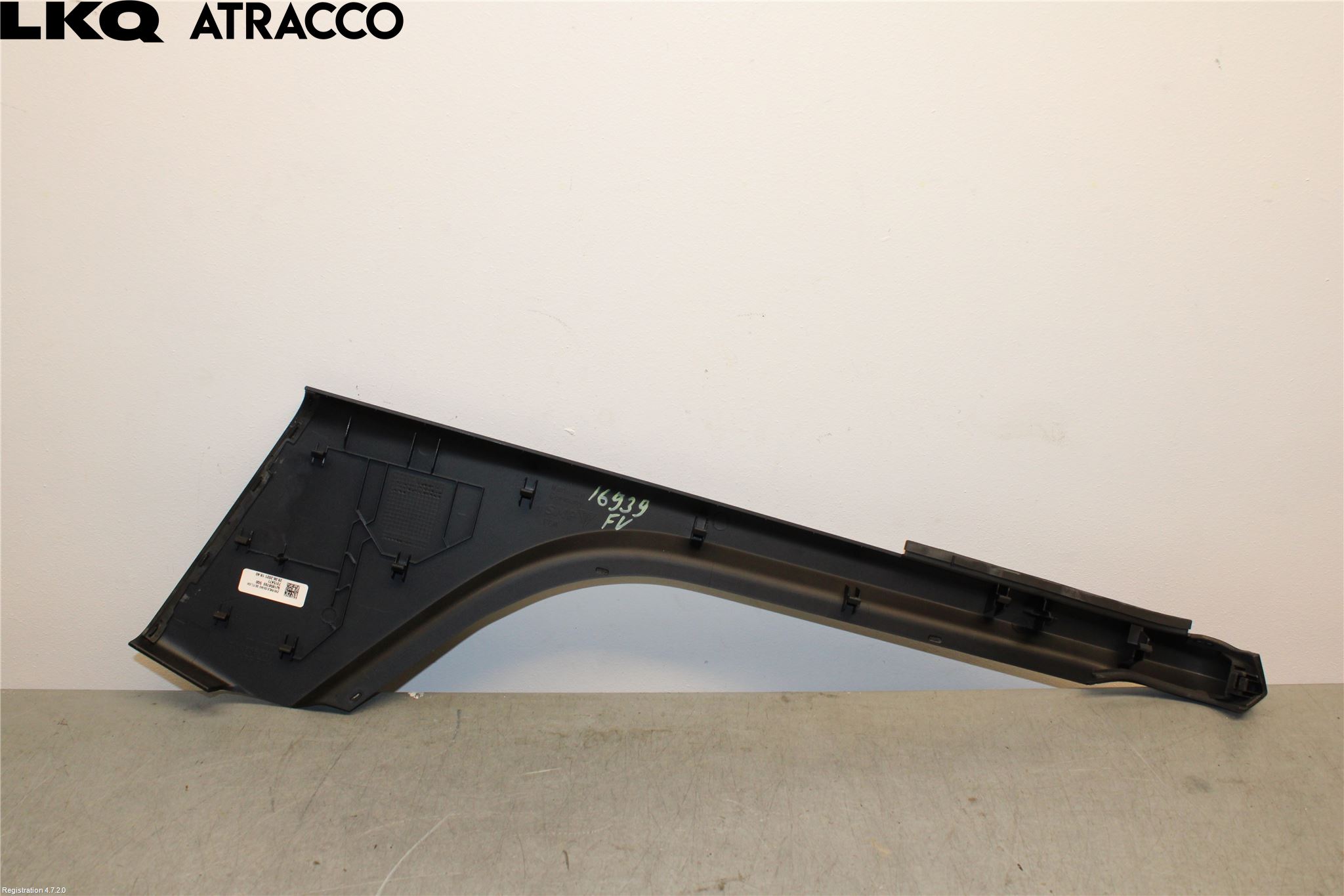 Porsche TAYCAN 20- Instrumentbräda Inlägg-Dekorlist