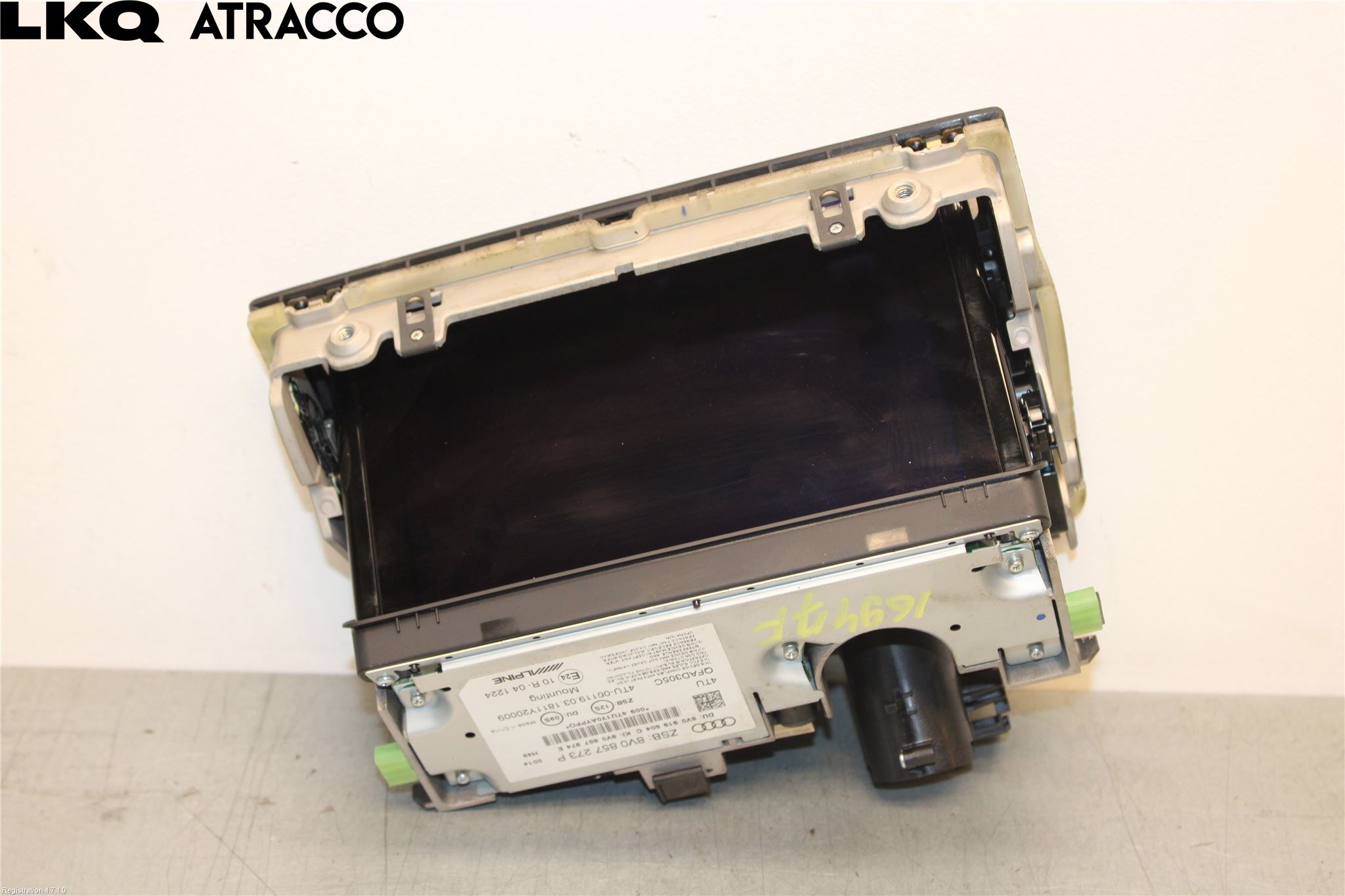 Audi A3/S3 8V 13-20 Kontrolldisplay