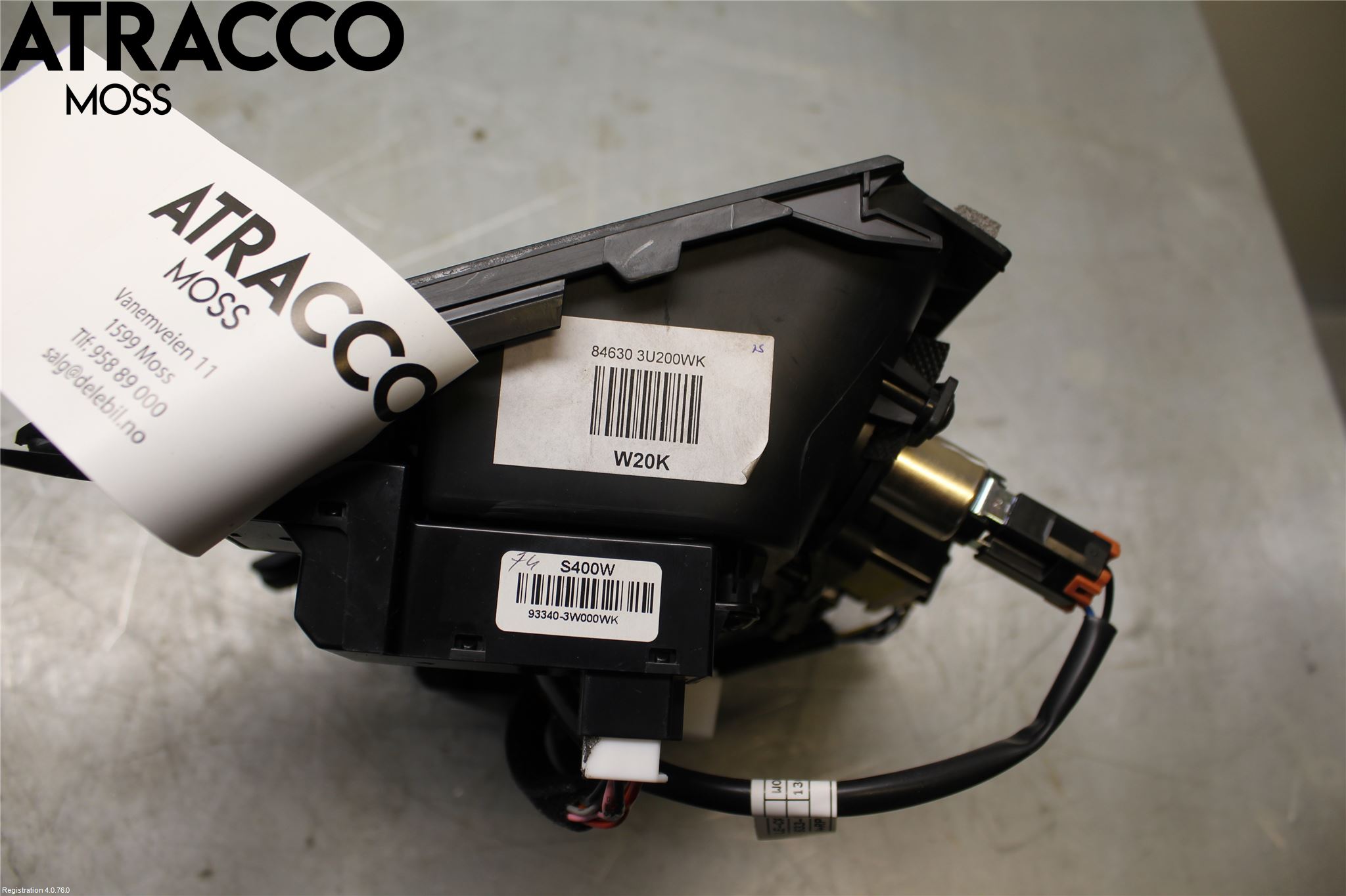 Kia SPORTAGE (SL) 11-15 Instrumentbräda Förvaringsfack
