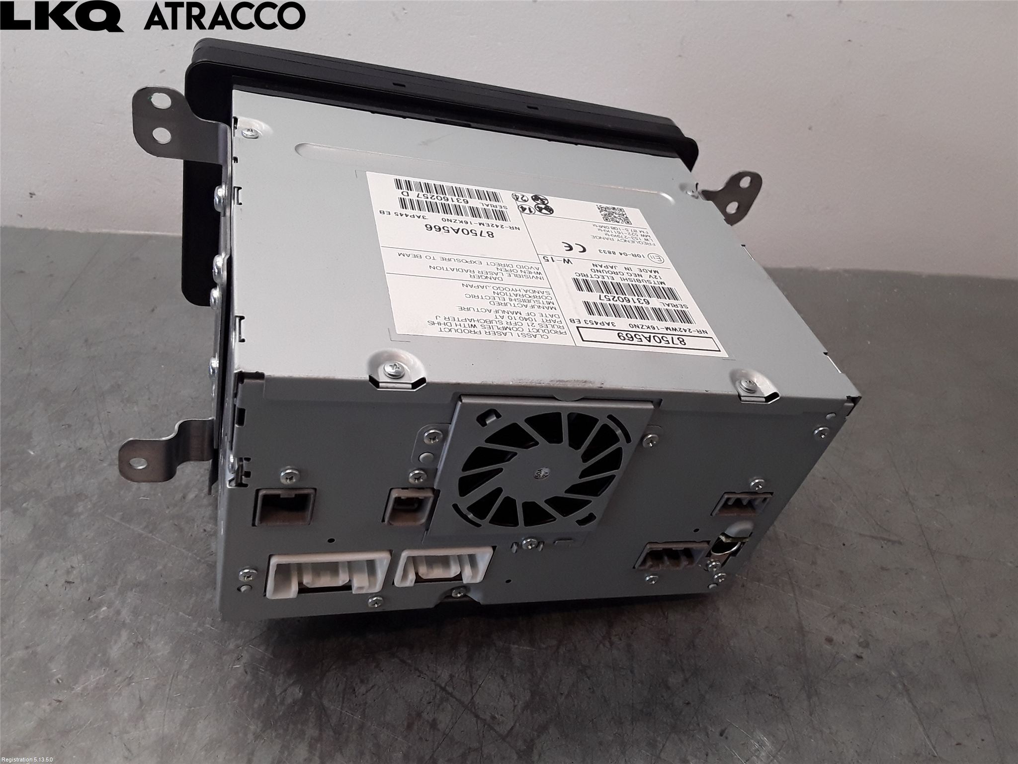 Mitsubishi OUTLANDER 13-21 Cd Radio - Multimediapanel