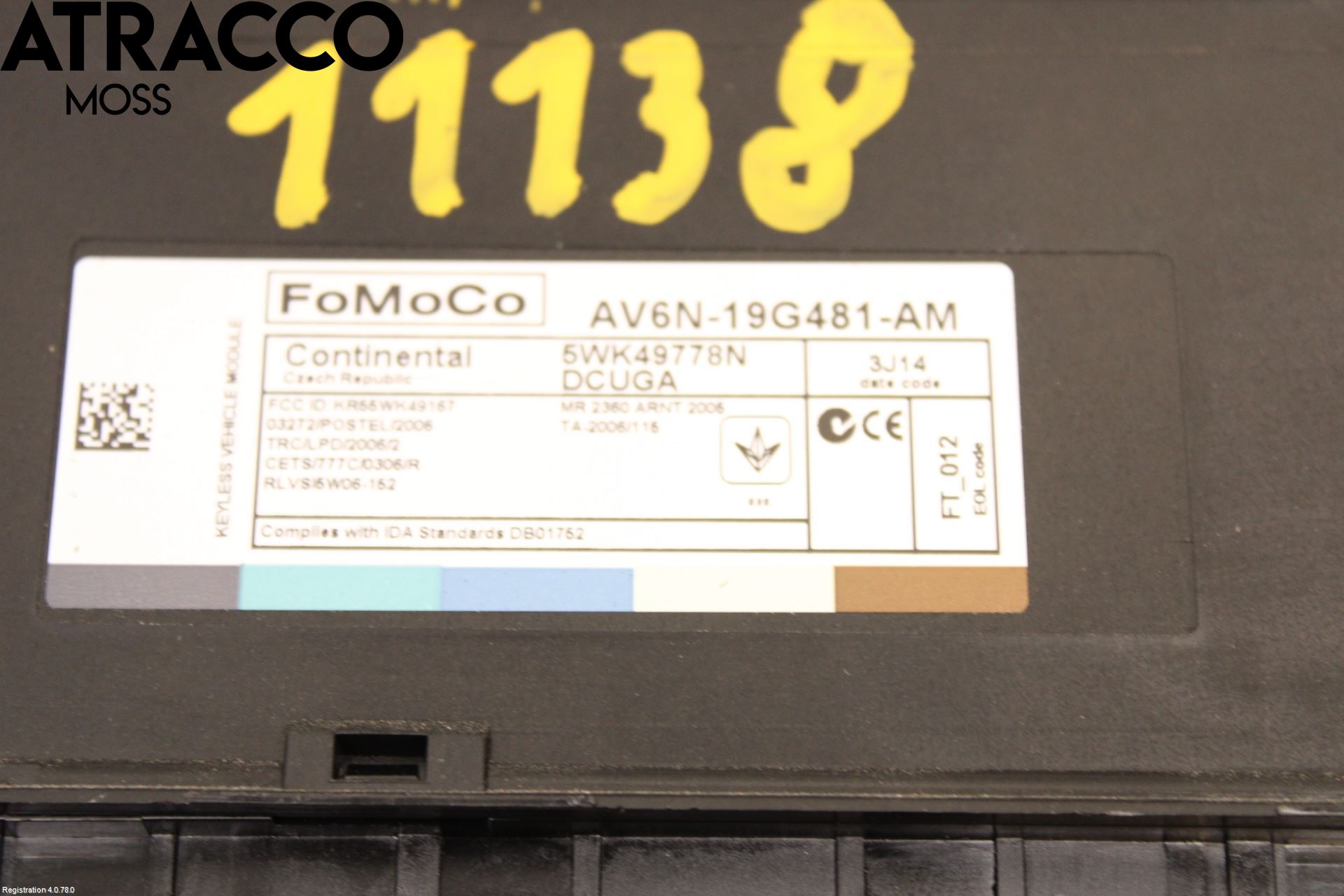 Ford FOCUS 11-14 Styrenhet Övrigt