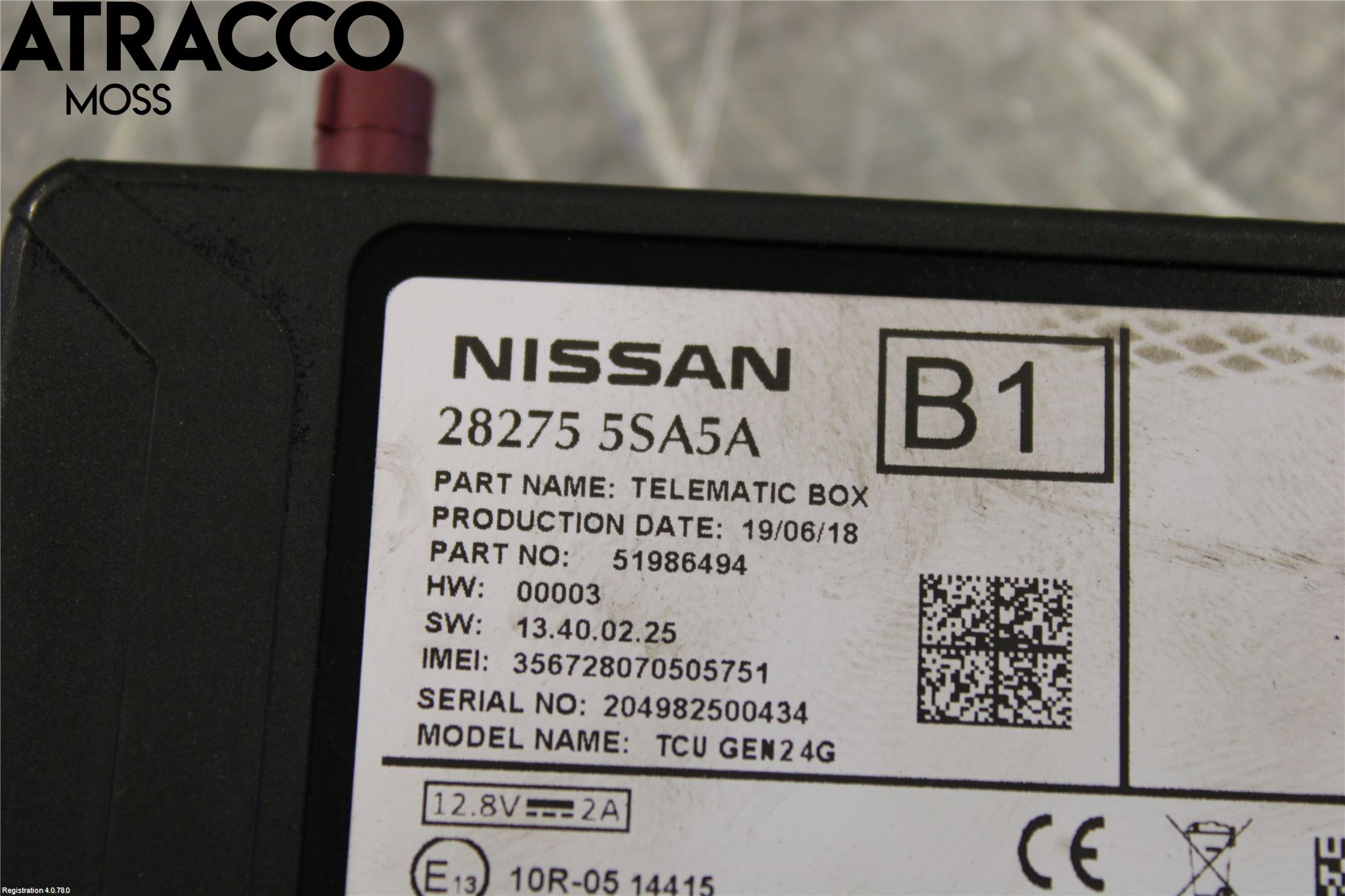 Nissan LEAF 18- Styrenhet Övrigt