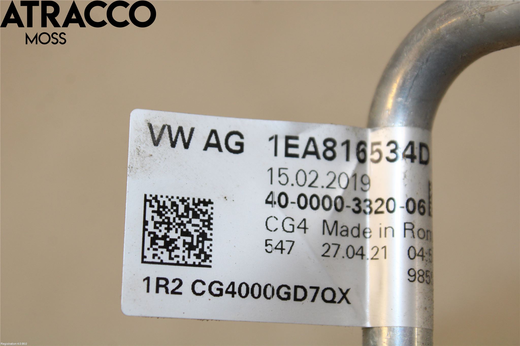 Audi Q4 E-TRON FZ 22- Ac Slang-Rör