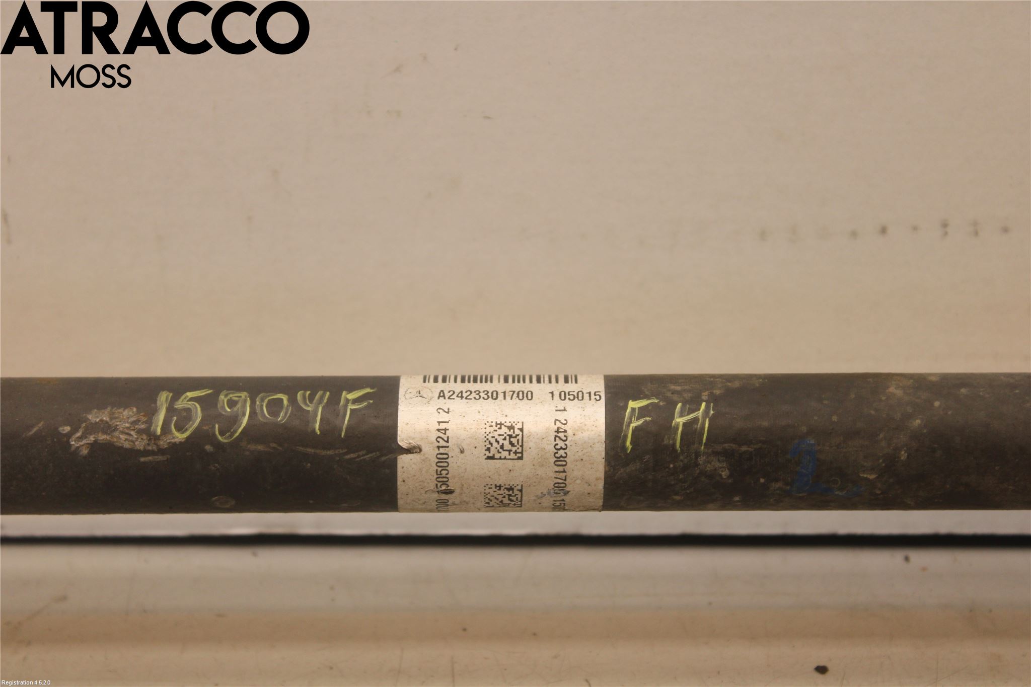 Mercedes-Benz MB B-KLASS (W246/W242) 12-19 Drivaxel Fram Höger