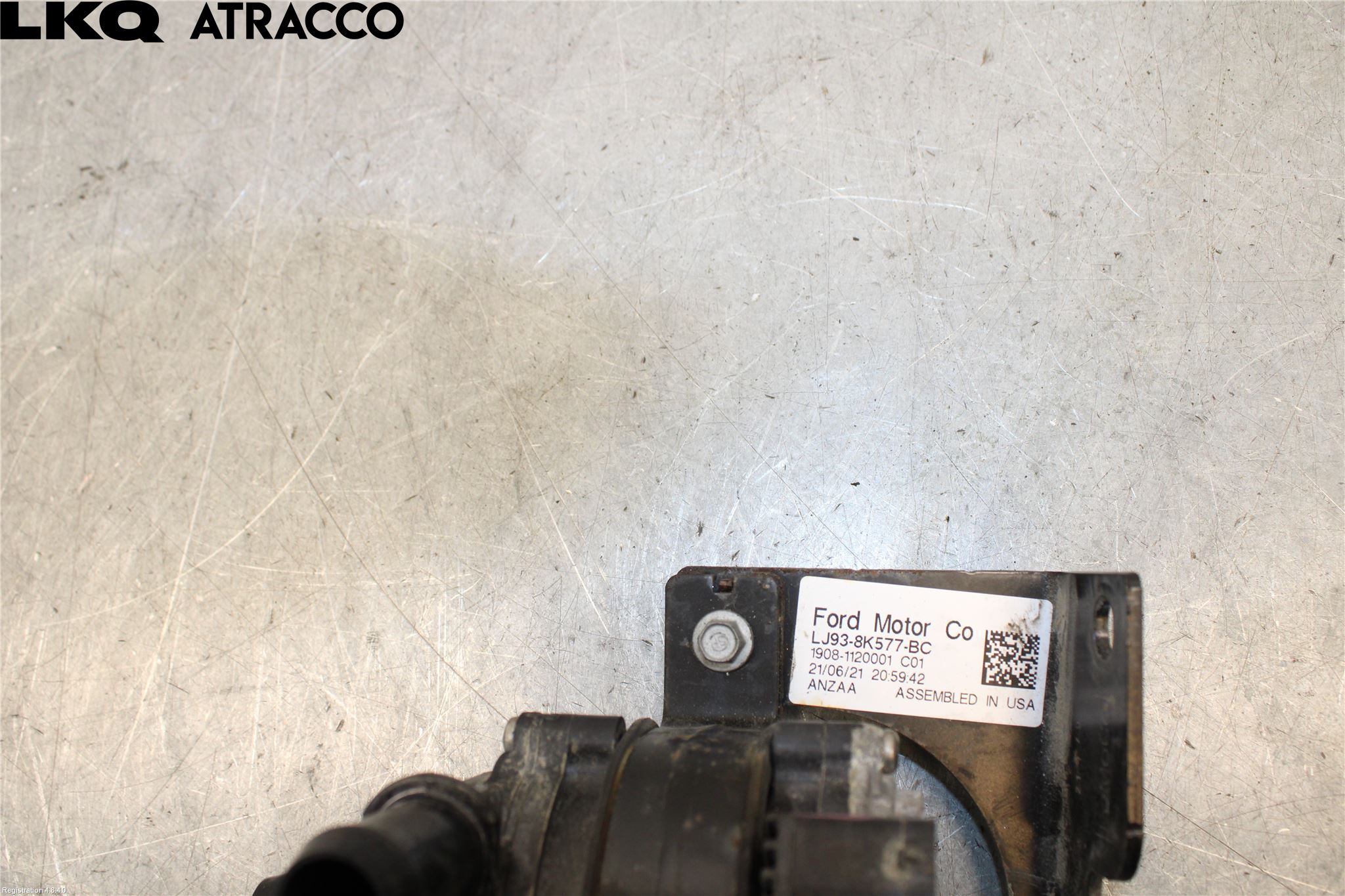 Ford MUSTANG Mach-E 21- Vattenpump
