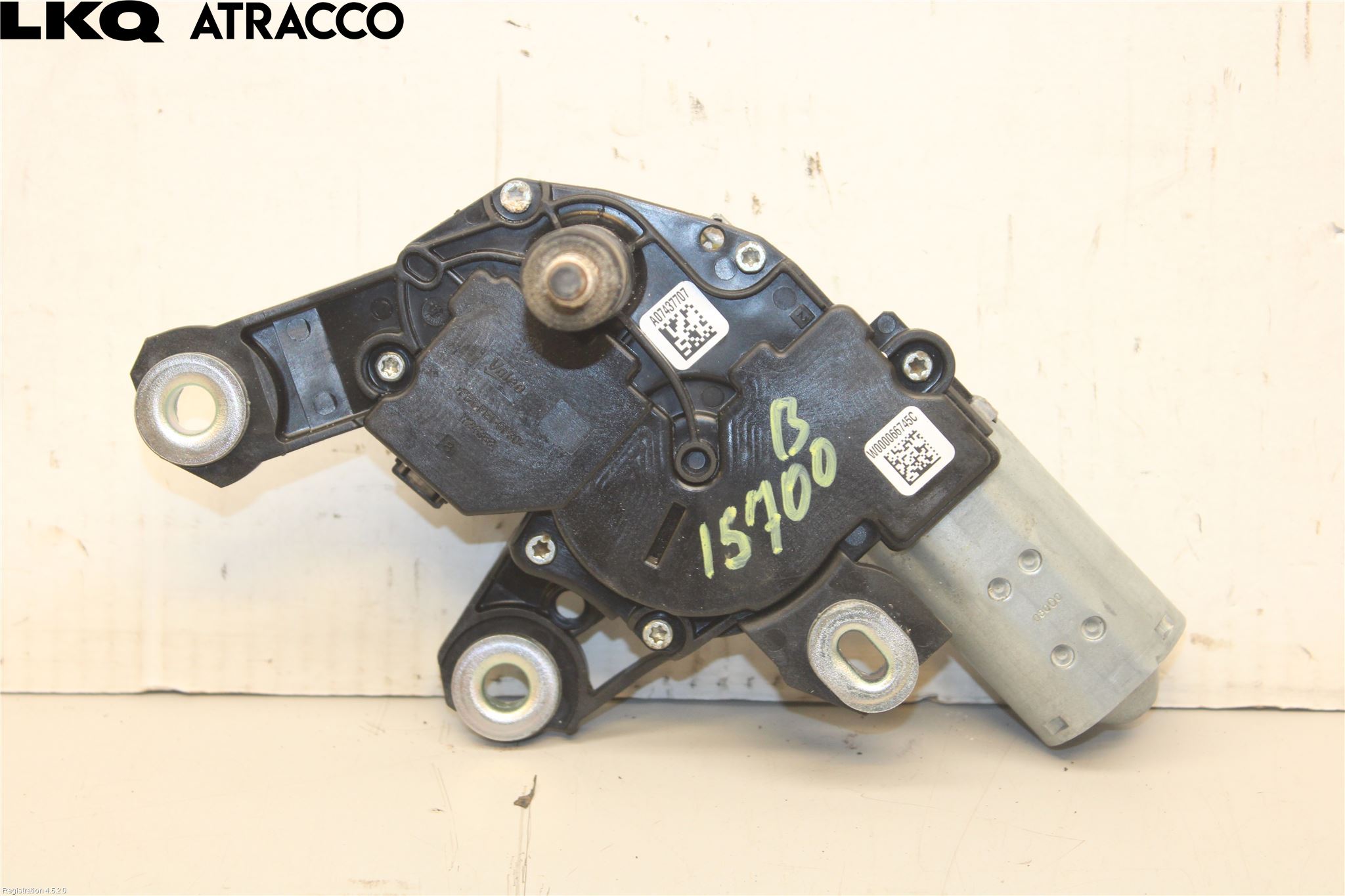 Volkswagen VW CADDY 16-20 Torkarmotor Baklucka