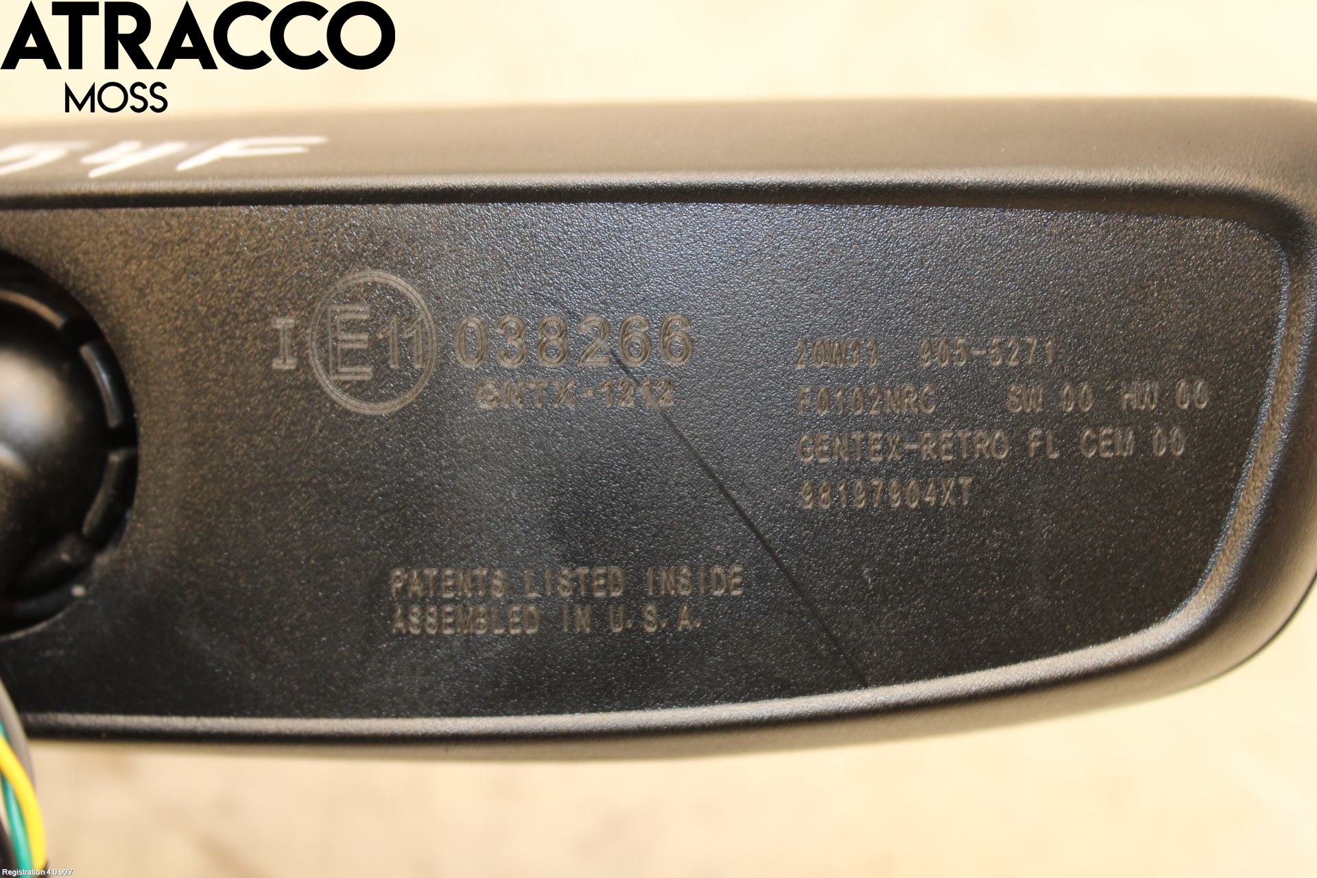 Peugeot 2008/E-2008 20- Spegel Invändig El
