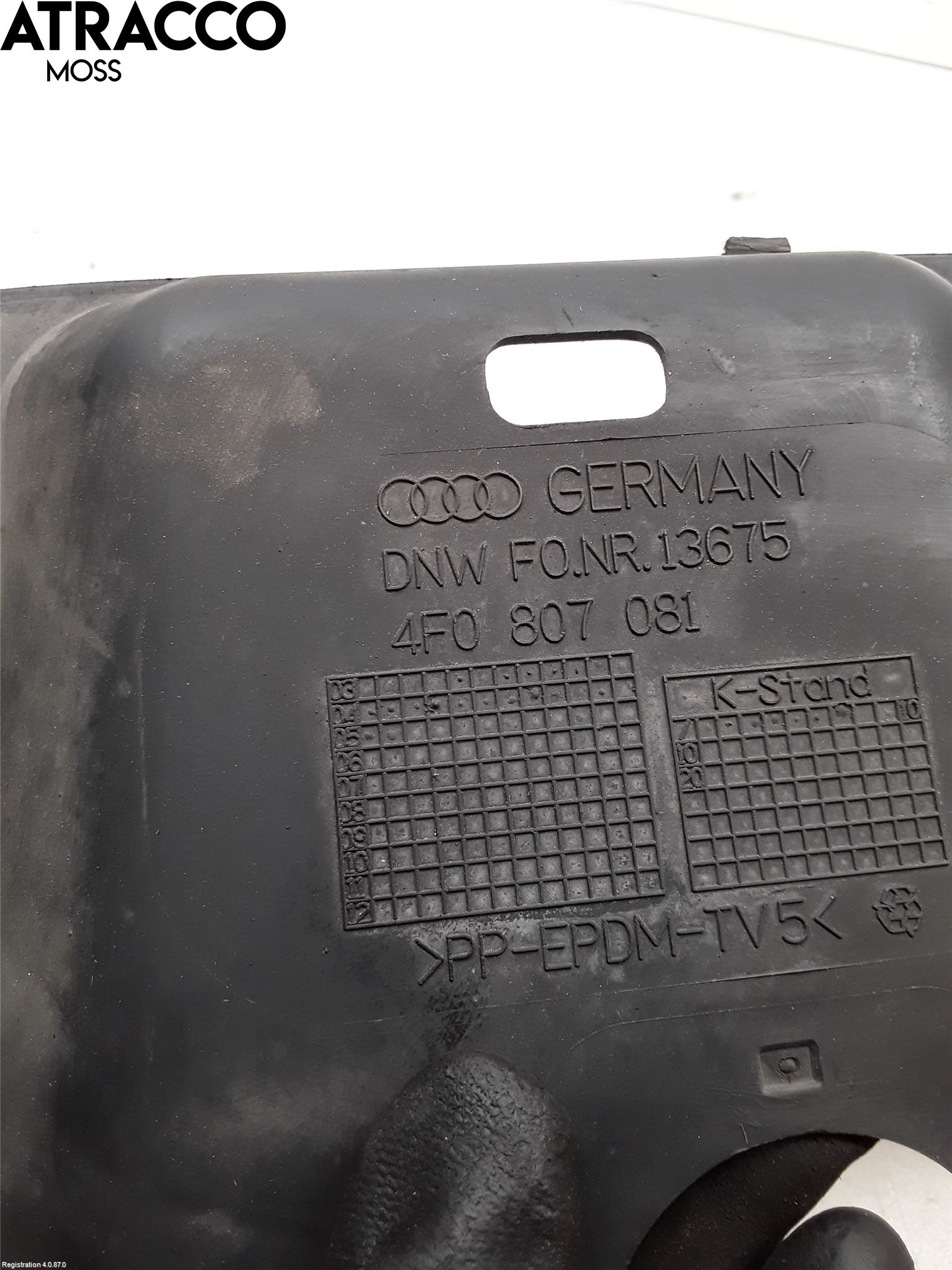 Audi A6/S6     05-11 Frontplåt Övre