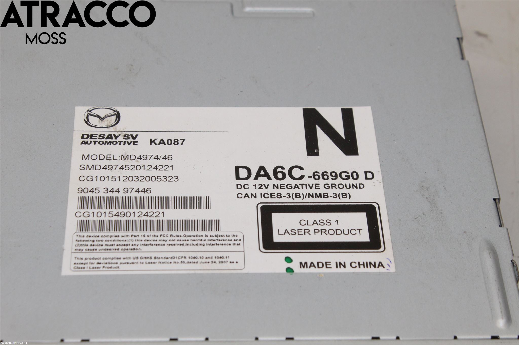 Mazda CX-3 Radio