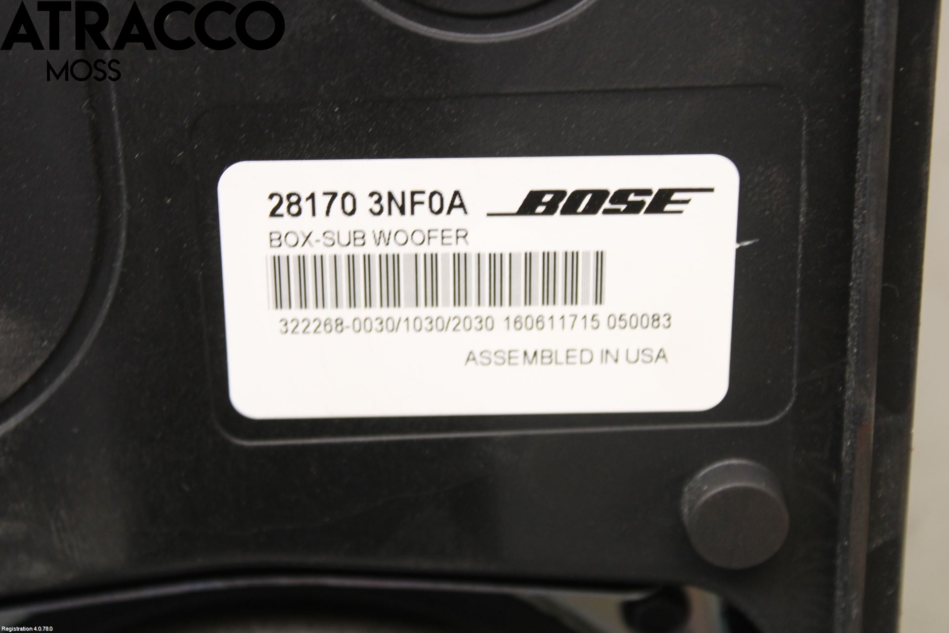 Nissan LEAF 11-17 Radio-Stereo Förstärkare