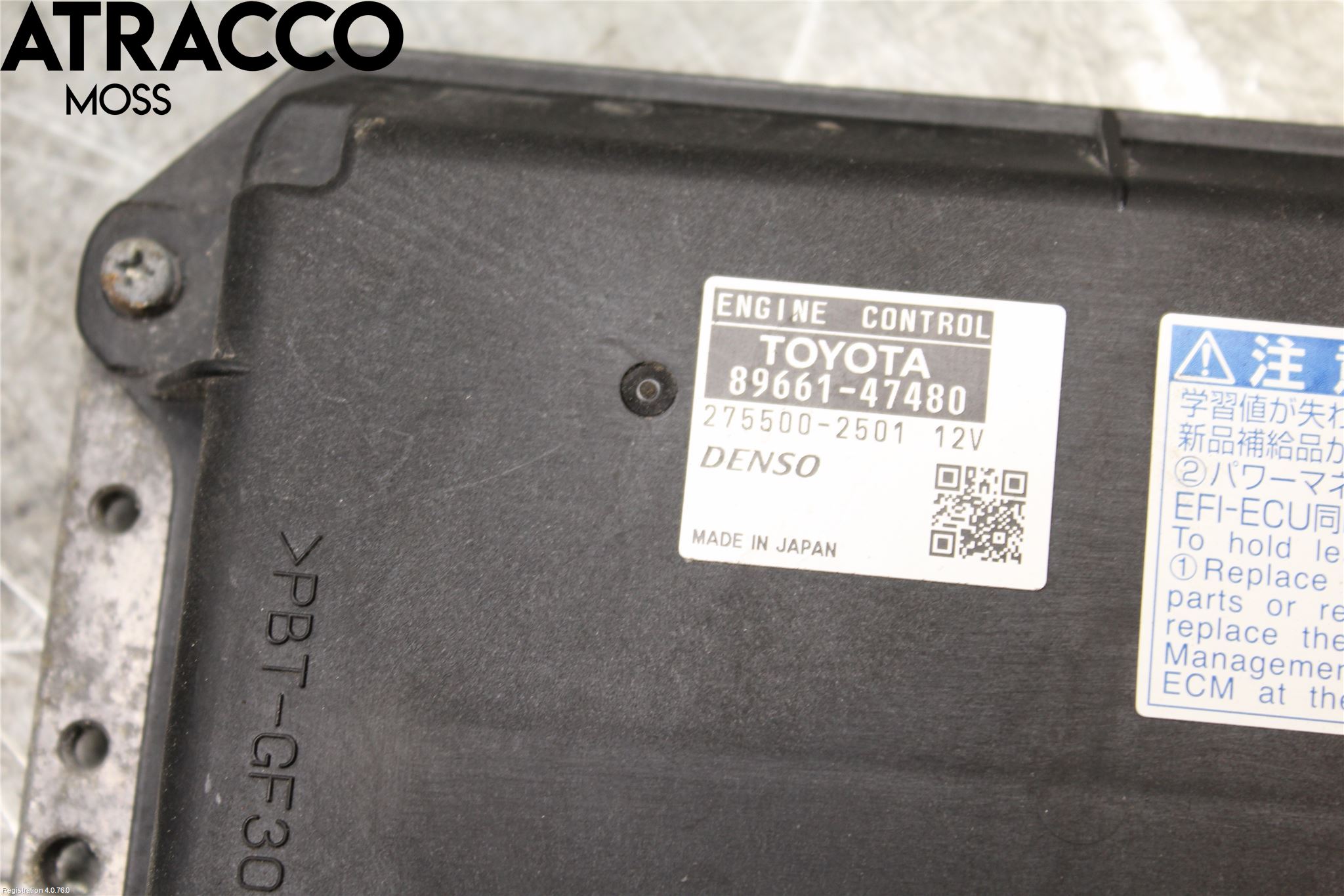 Toyota PRIUS+ ZVW40 12-20 Styrenhet Insprut Bensin