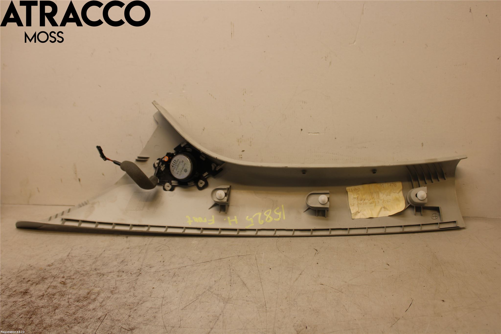 Volkswagen VW TRANSP/CARAVELLE (T6) 16-22 Dörr Dekorlist Fram Hö