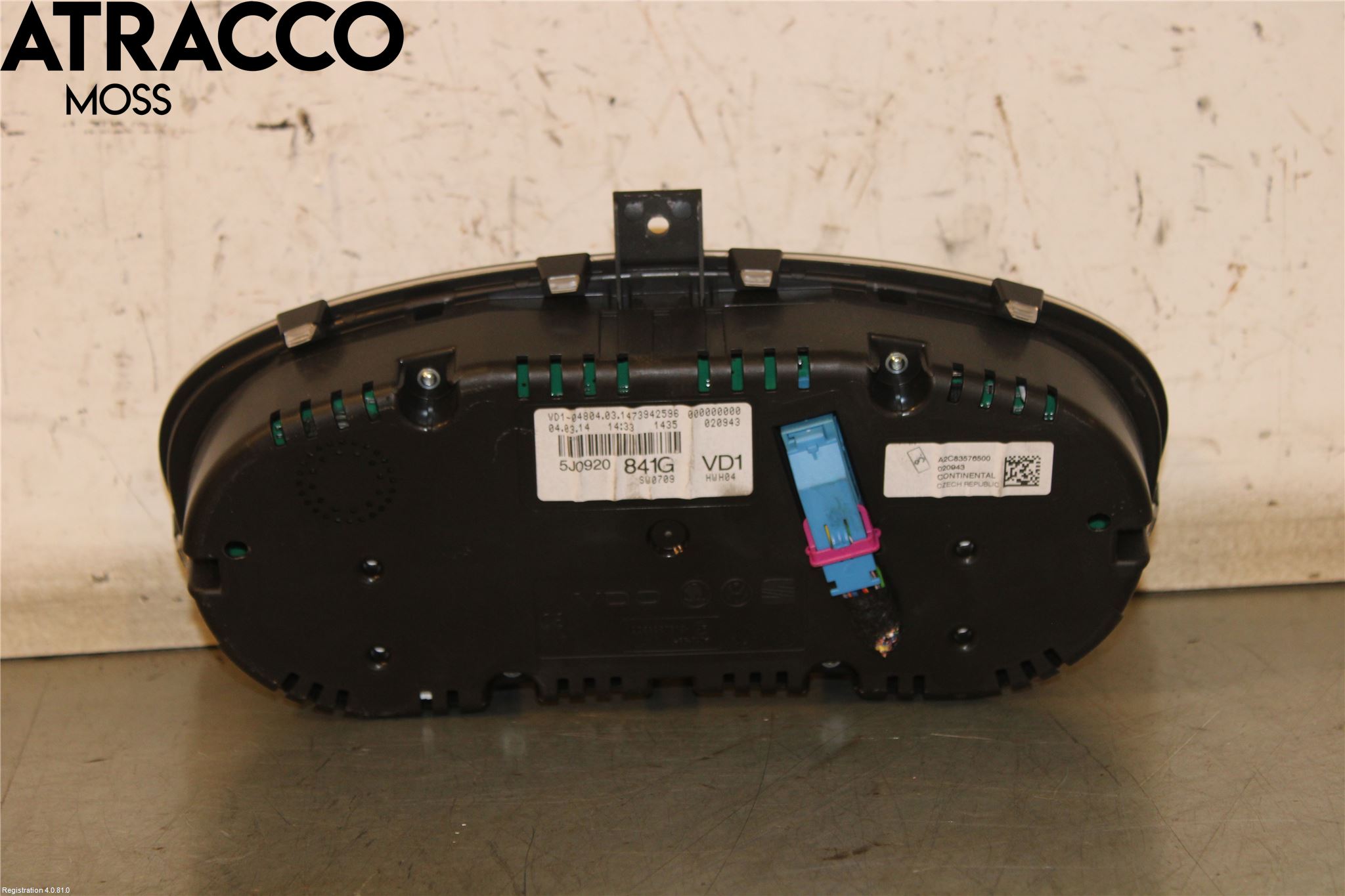 Skoda FABIA 07-14 Instrument Komb