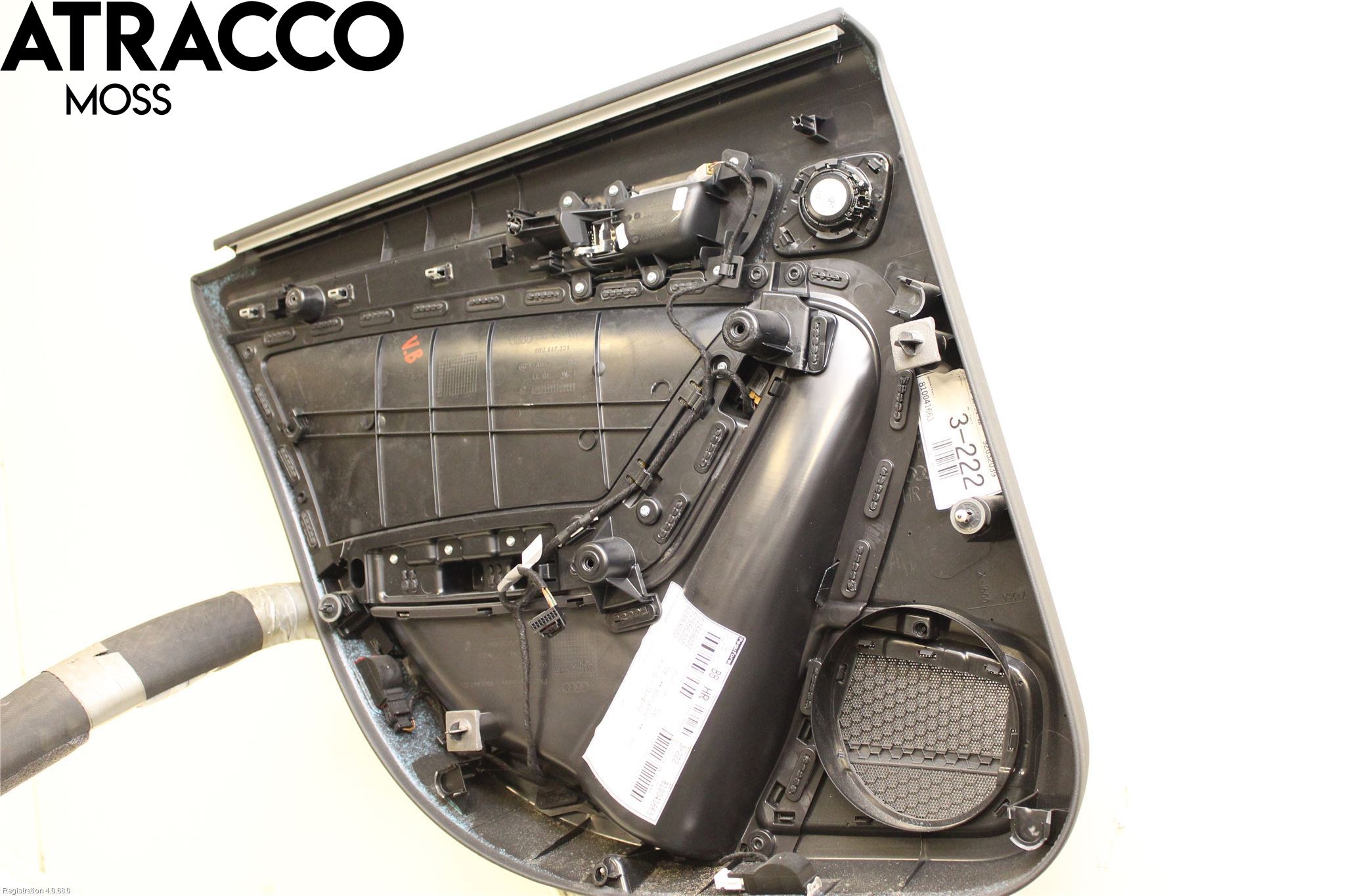 Audi A4/S4 08-11 Dörrklädsel Hö