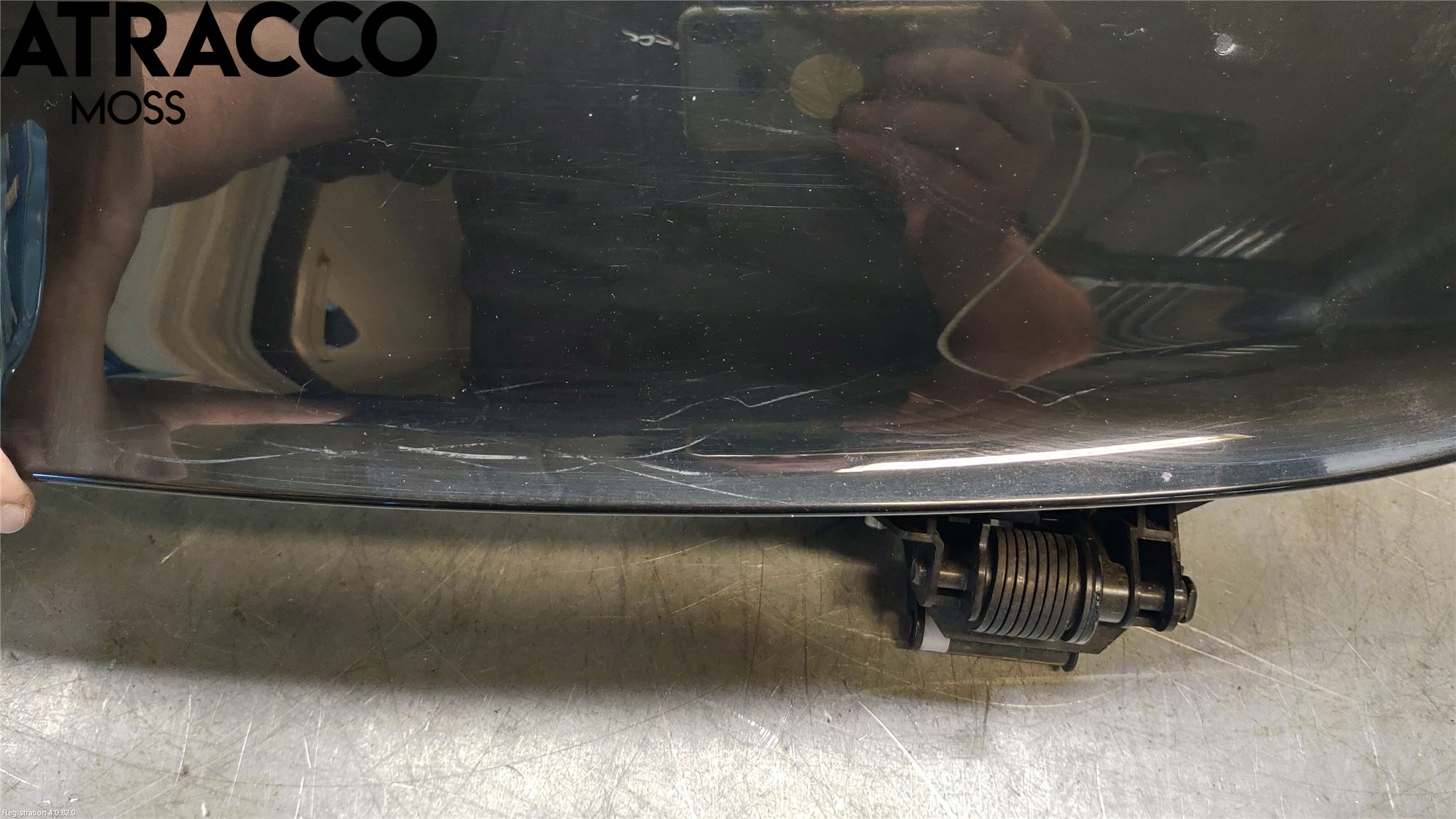 Porsche PANAMERA 09- Spoiler Bak