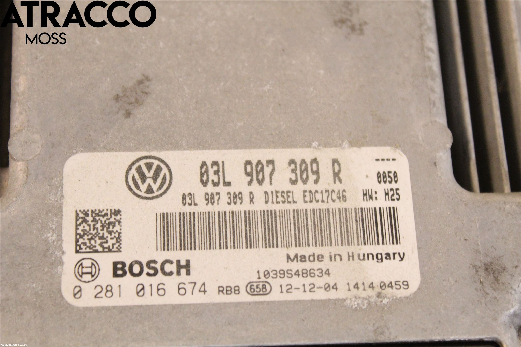Volkswagen VW TOURAN 10-15 Styrenhet Insprut Bensin