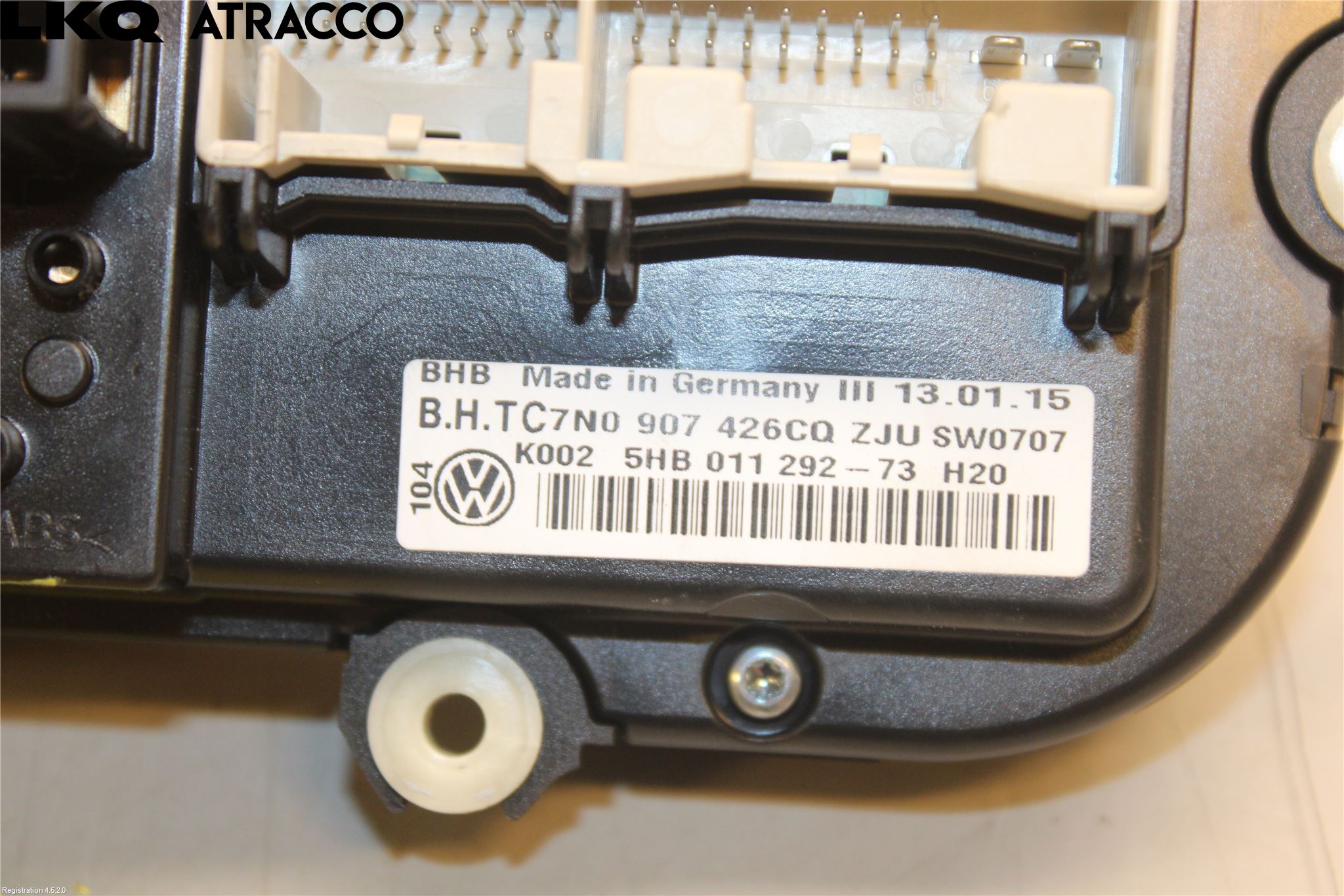 Volkswagen VW CADDY 11-15 Ac Styrenhet Ac Manöveren