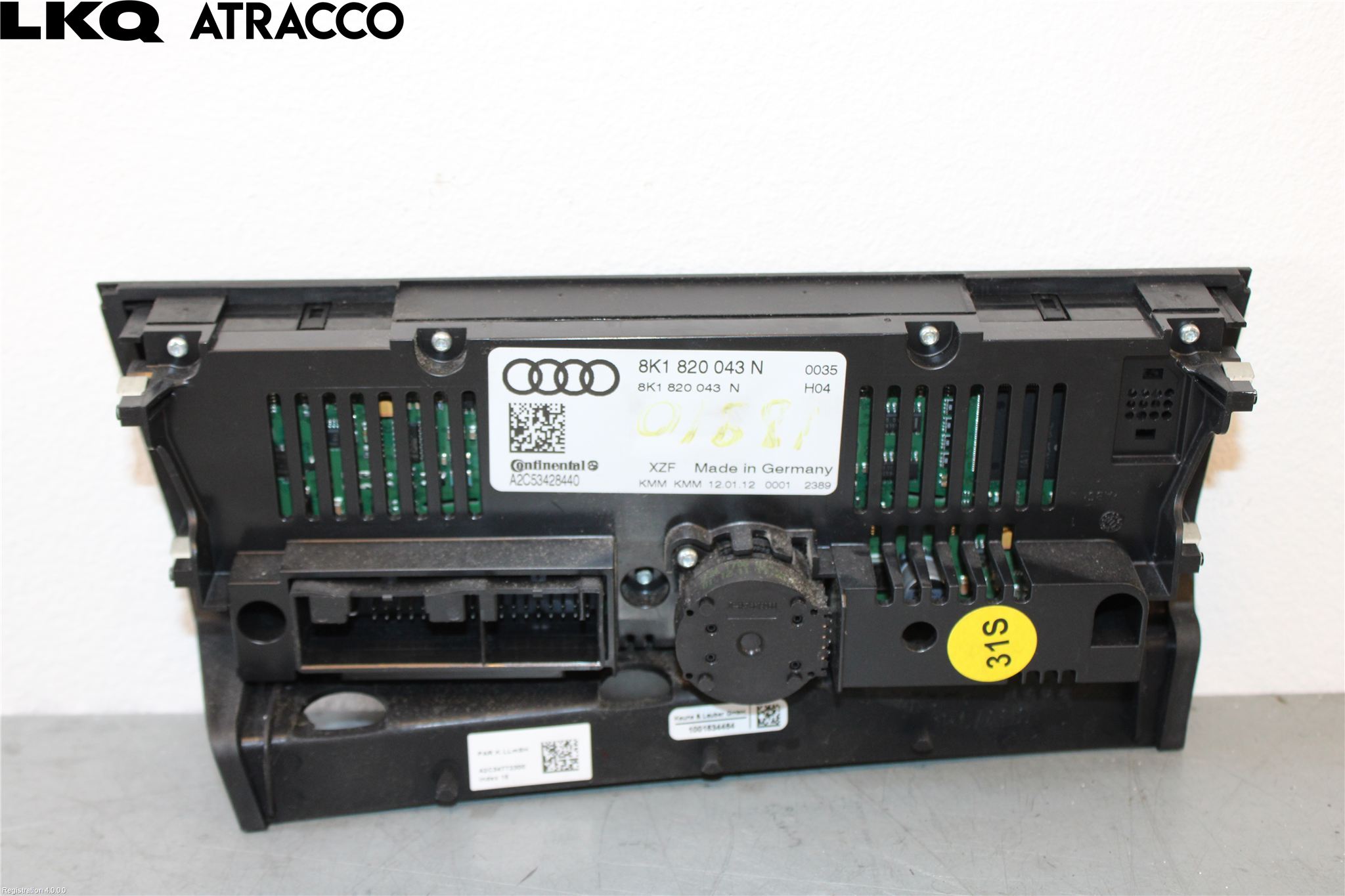 Audi A5 07-16 Ac Styrenhet Ac Manöveren