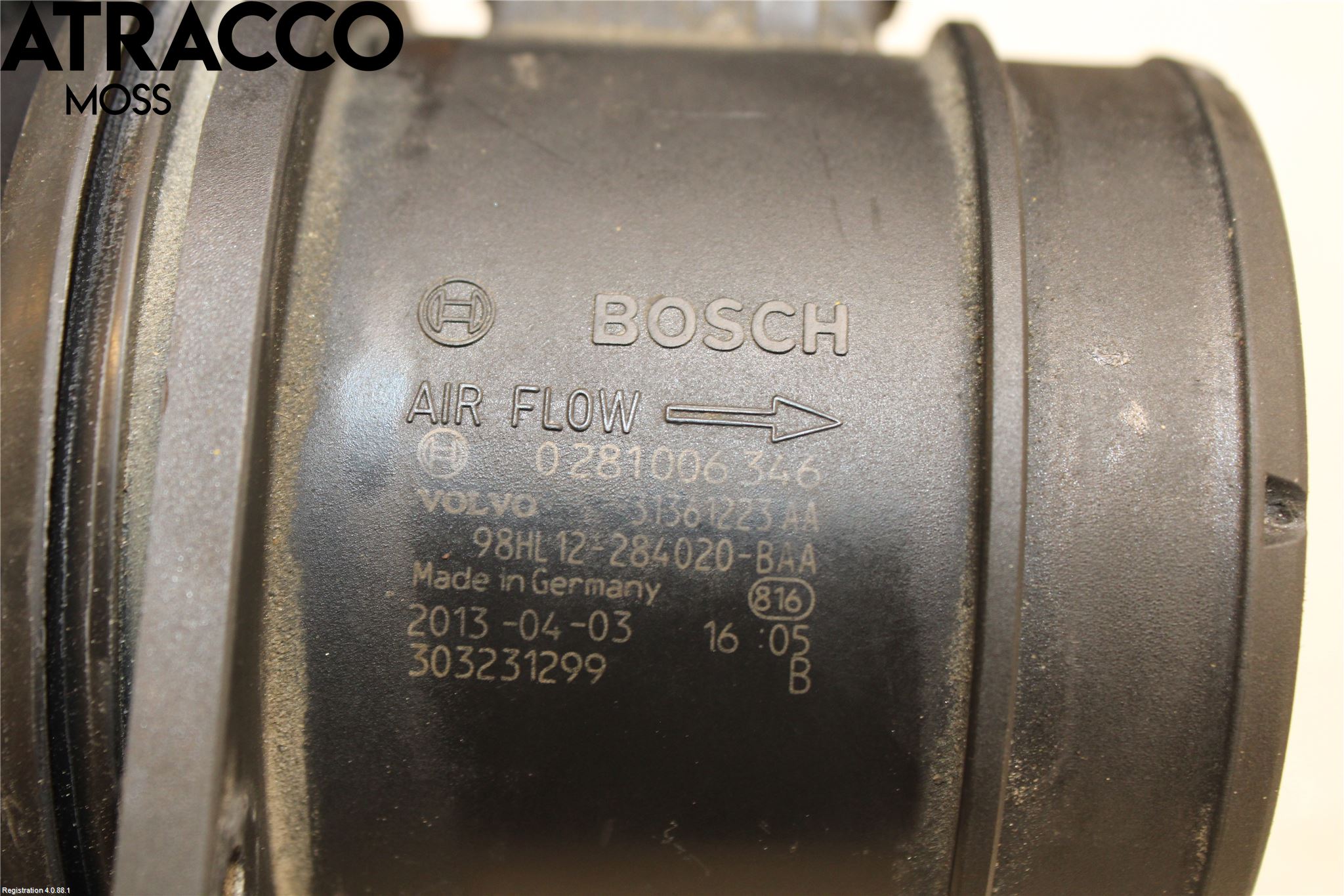 Opel CORSA F, CORSA-E 20- Injluftmassamätare