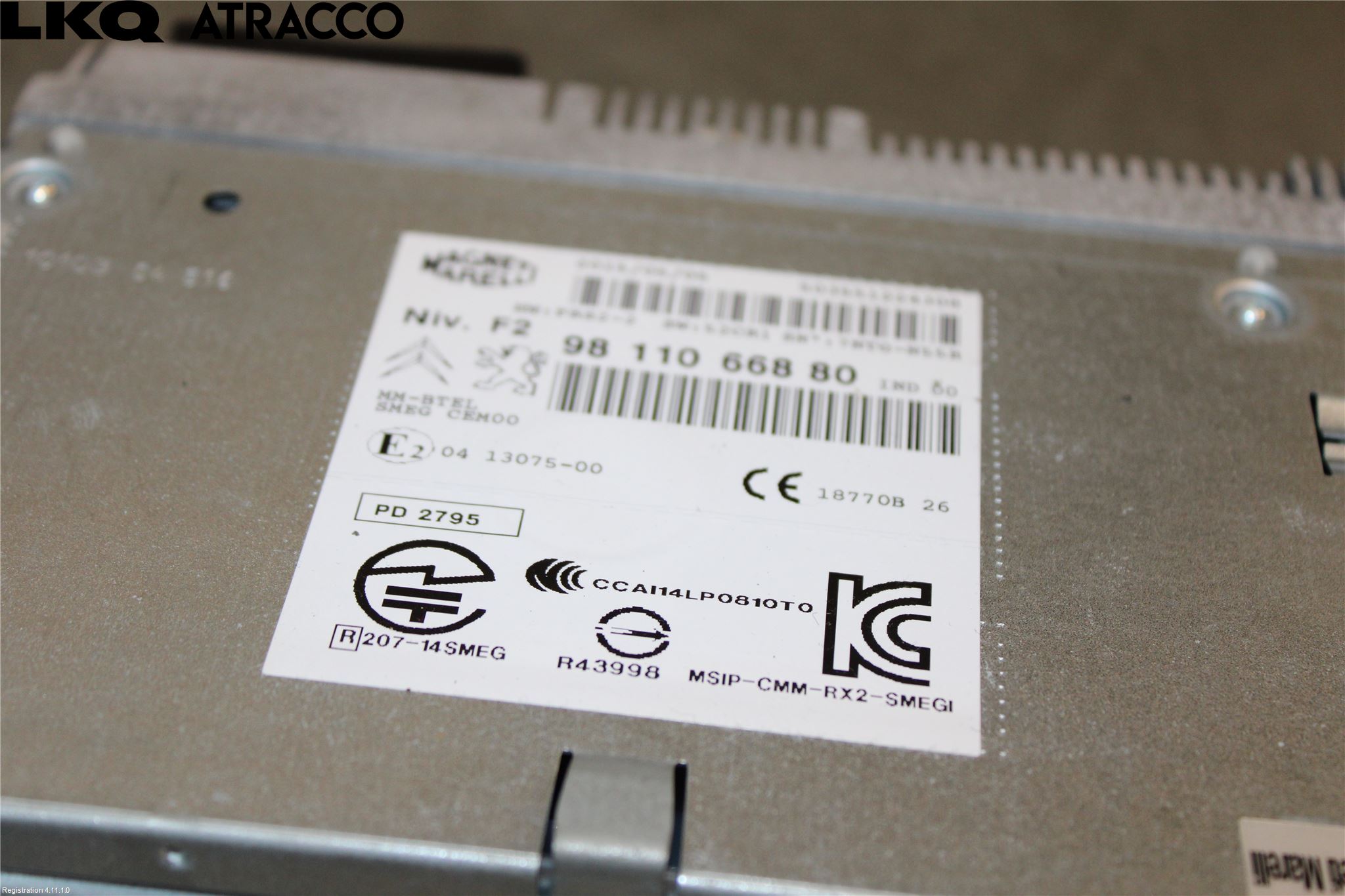 Peugeot 2008 13-20 Radio