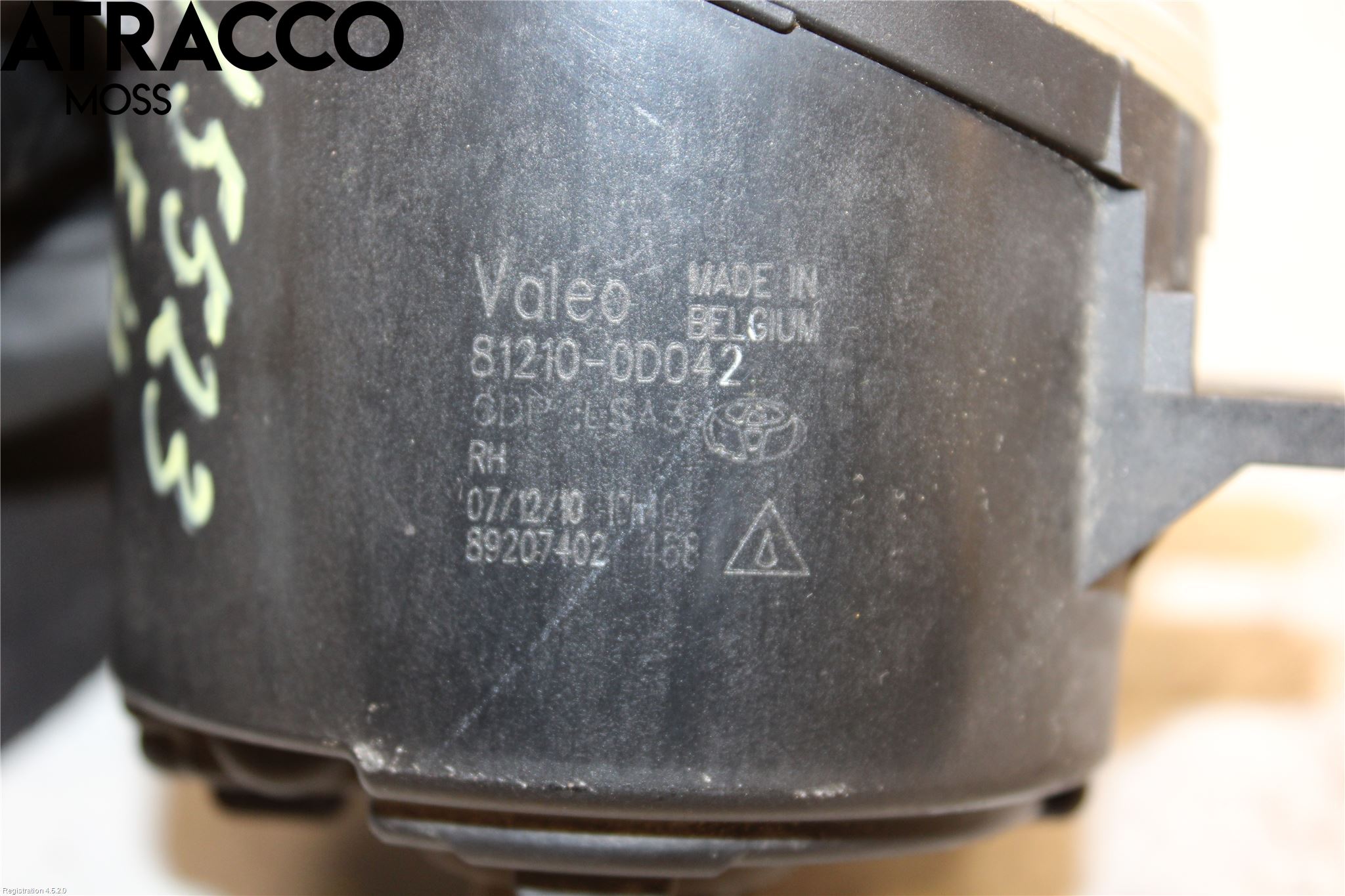 Toyota PRIUS ZVW30 09-20 Dimljus-Varselljus Fram