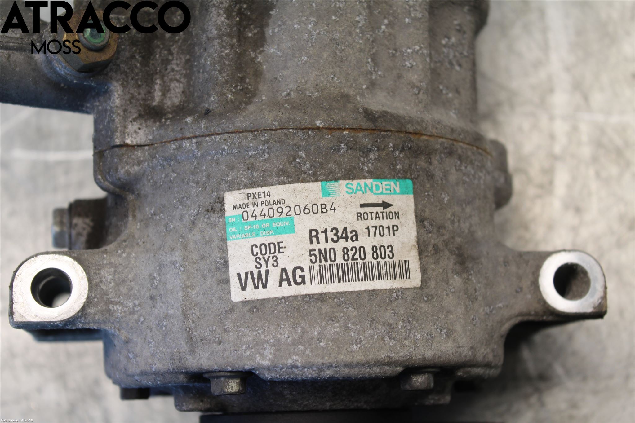 Volkswagen VW POLO 10-17 Ac Kompressor