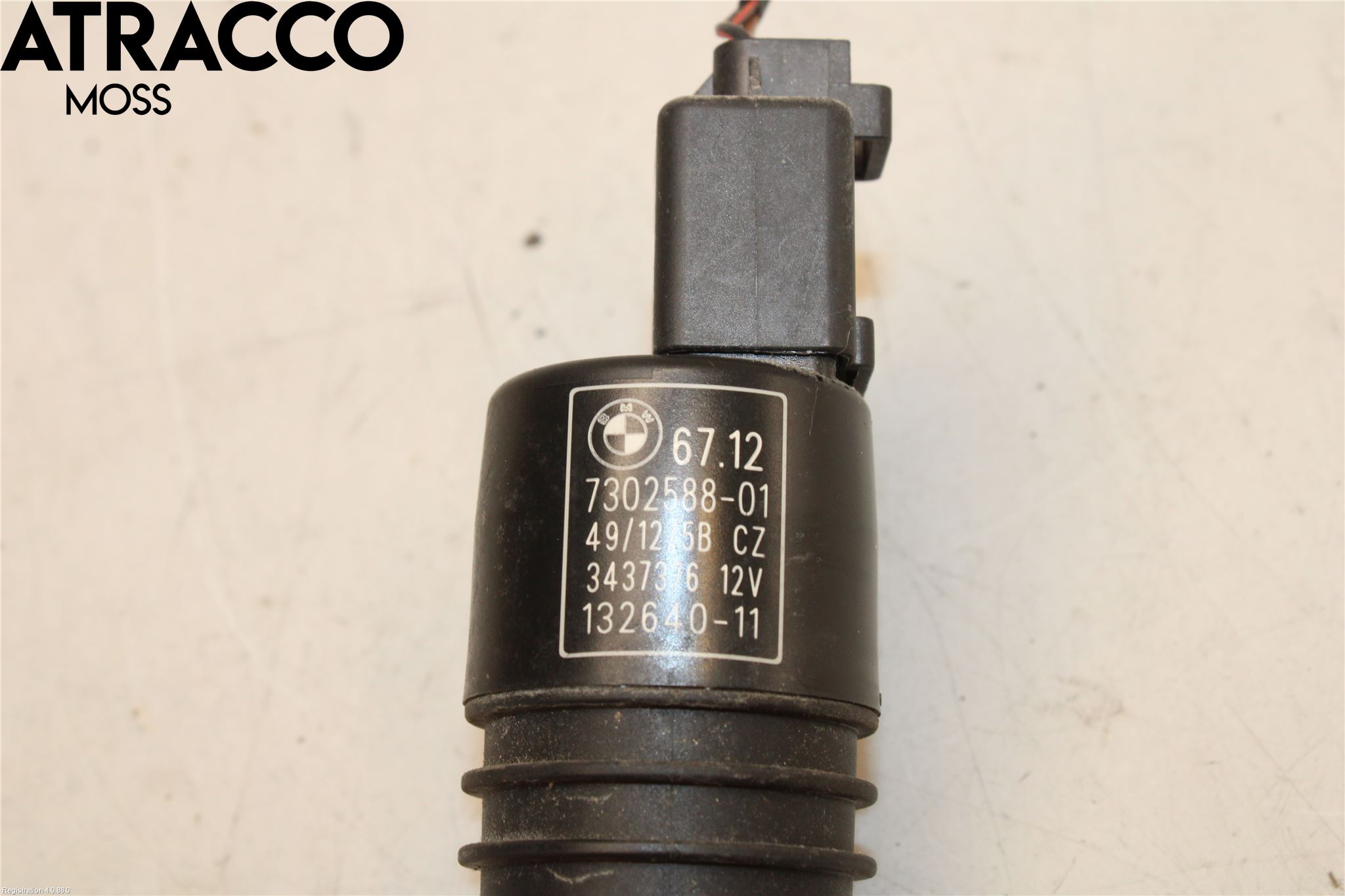 BMW X1 E84 10-15 Spolarpump Vindruta