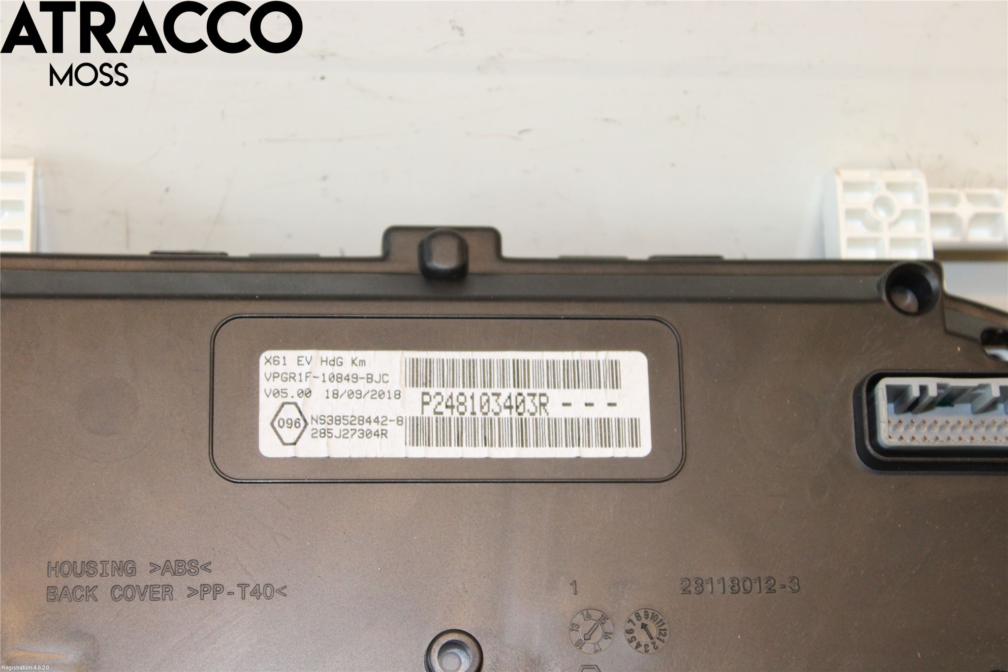 Renault KANGOO II 15-21 Instrument Komb