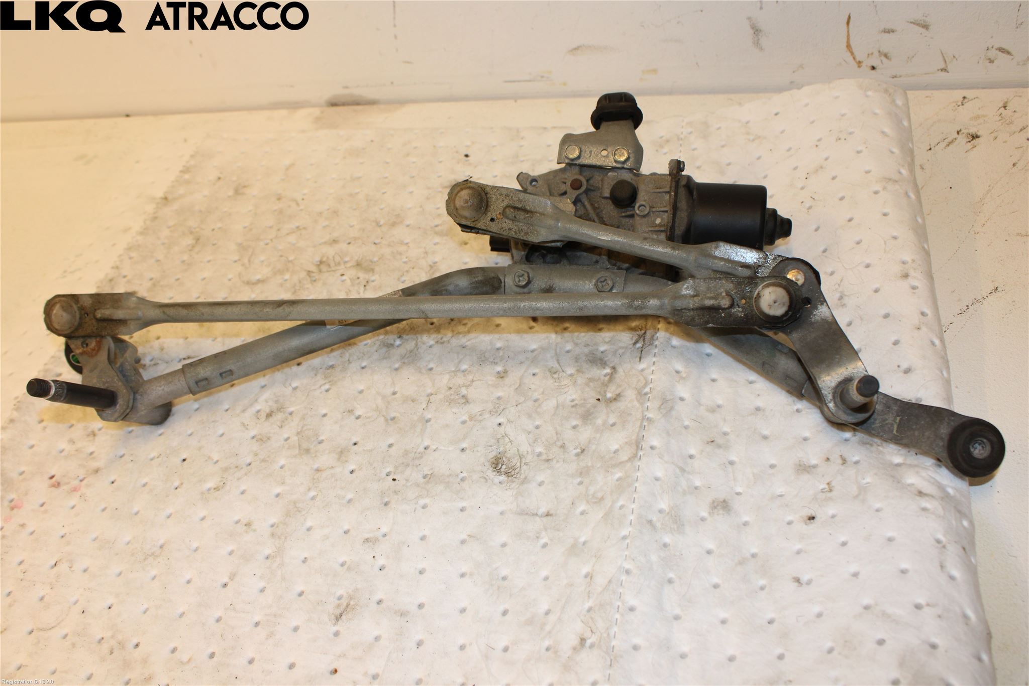 Renault CAPTUR 13-19 Torkarmotor Vindruta