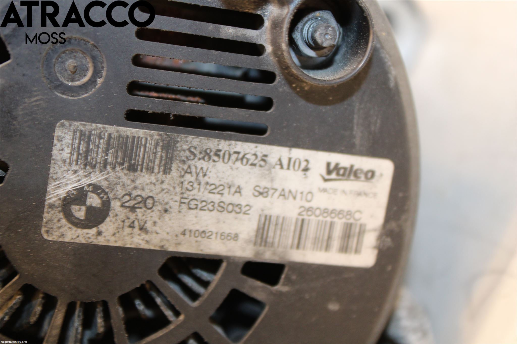 BMW 5 F10/F11/F18 09-17 Generator