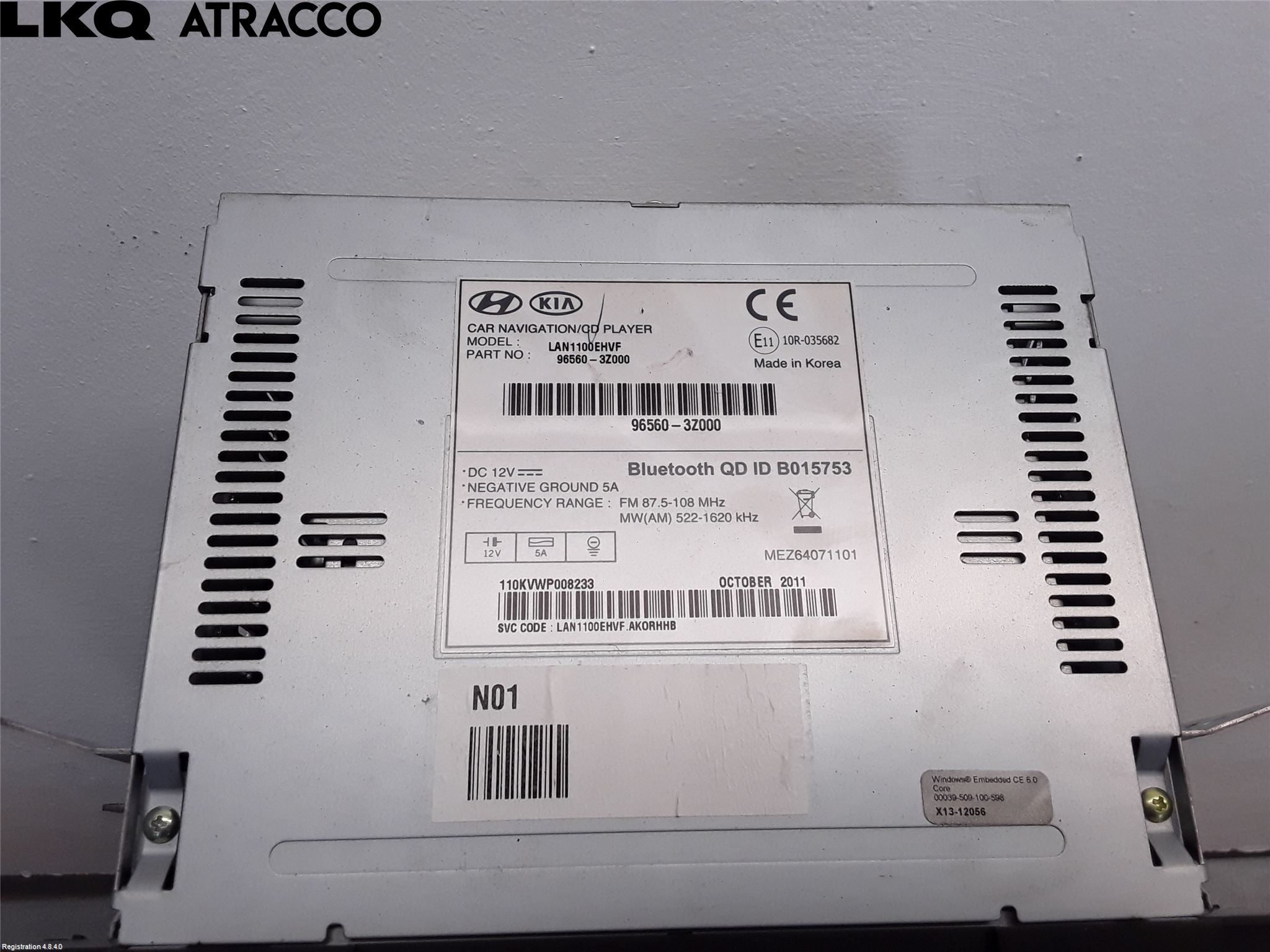 Hyundai i40 08-15 Radio