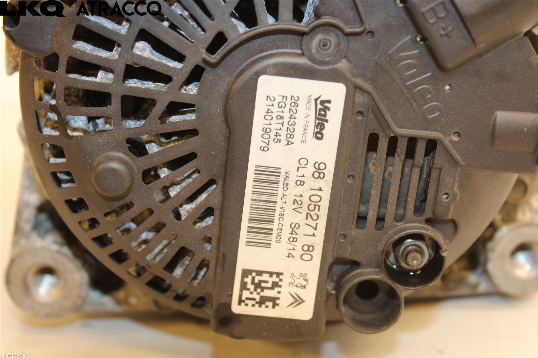 Peugeot 3008 09-16 Generator