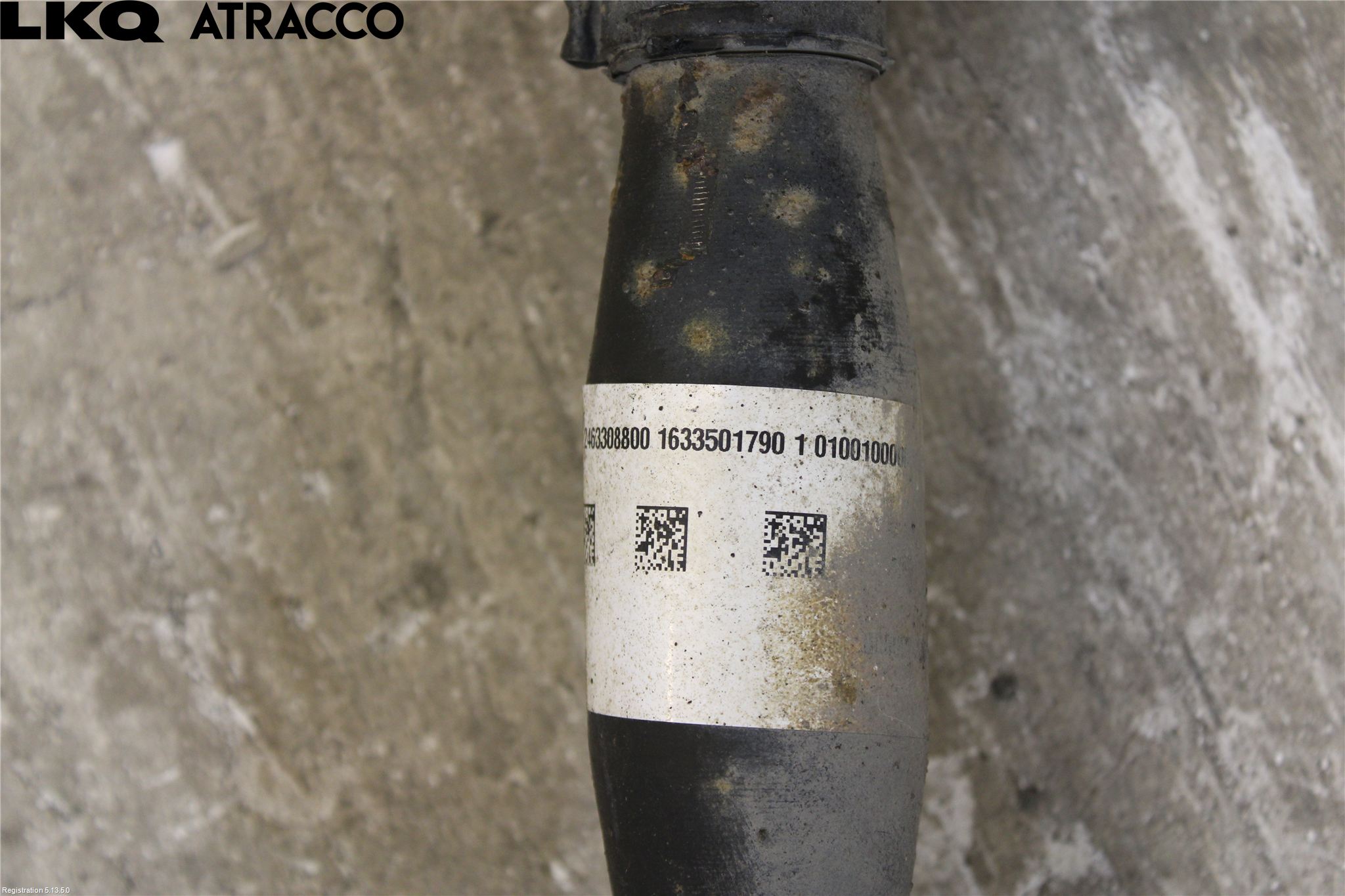 Mercedes-Benz MB B-KLASS (W246/W242) 12-19 Drivaxel Fram Vänster