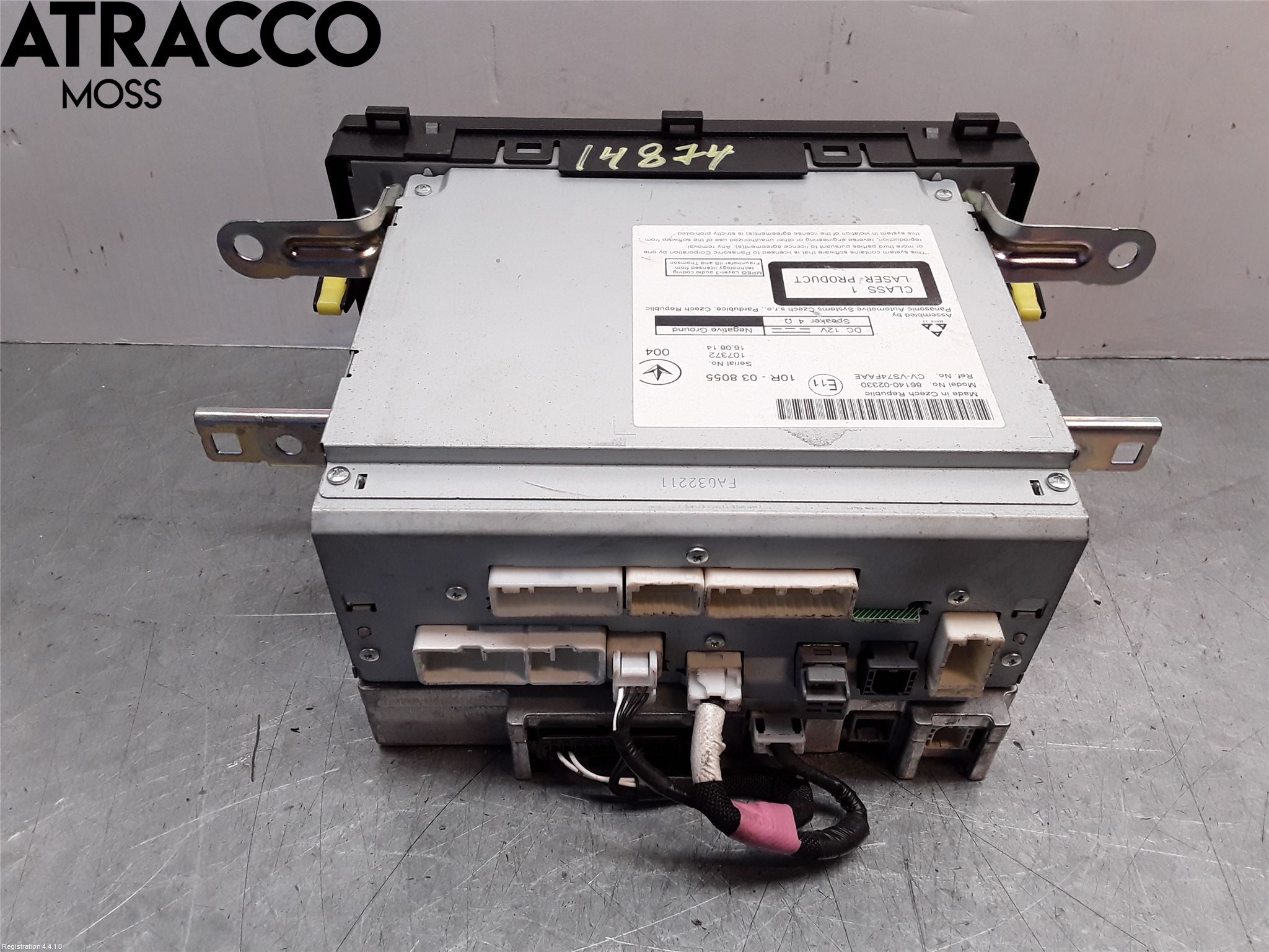 Toyota AURIS 13-19 Cd Radio - Multimediapanel