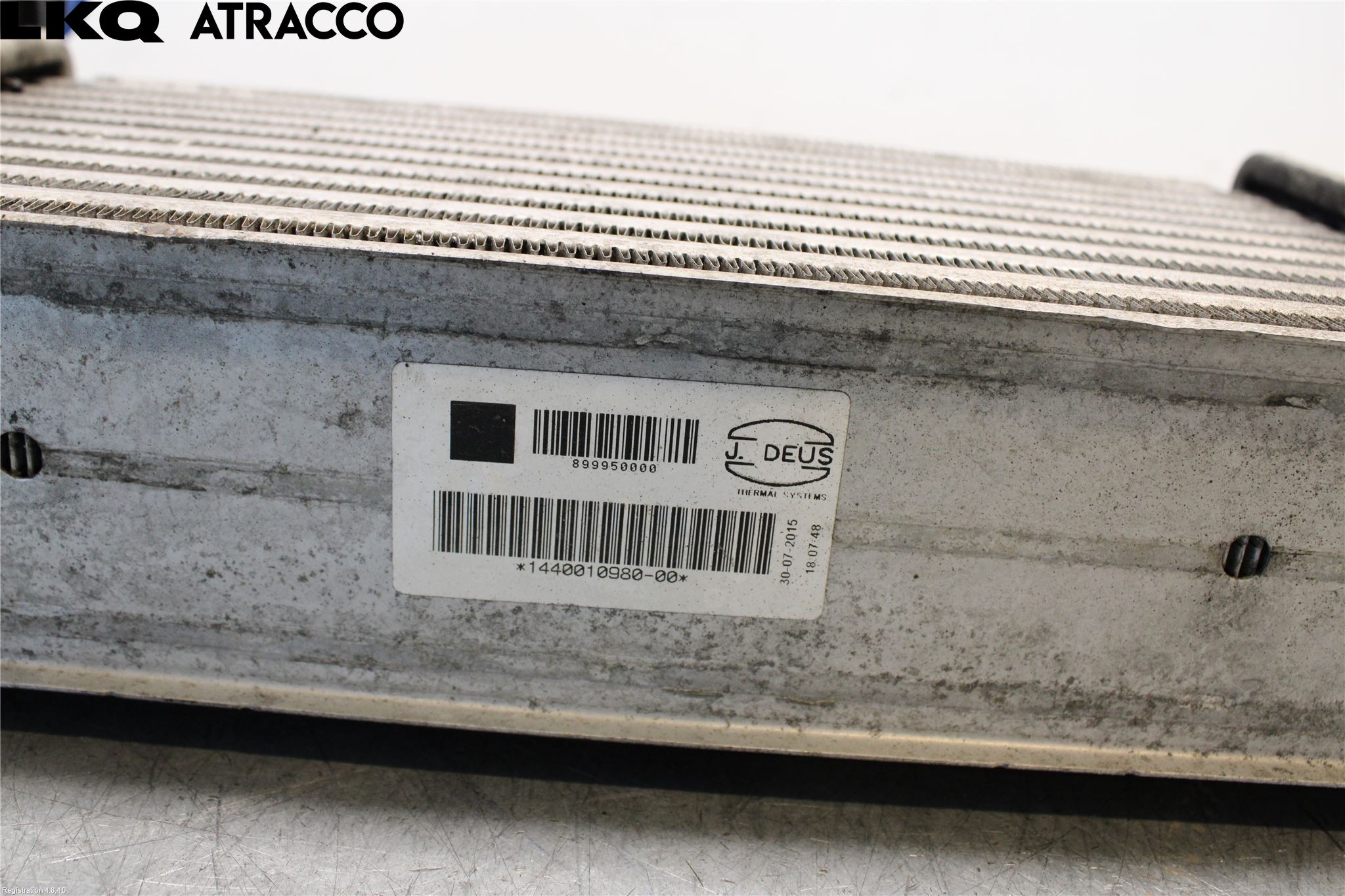 Peugeot EXPERT 07-14 Laddluft-Intercooler Kyl