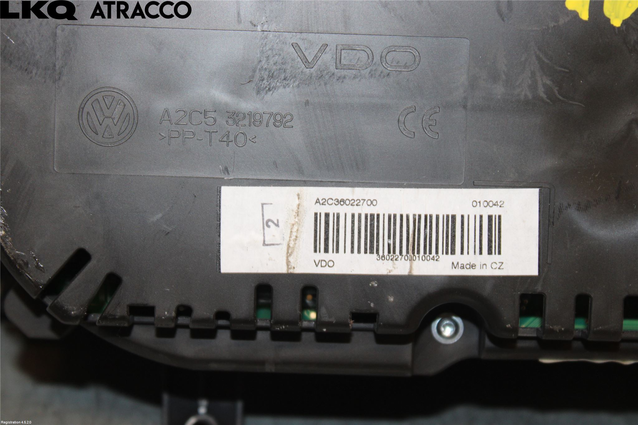 Volkswagen VW PASSAT 11-14 Instrument Komb
