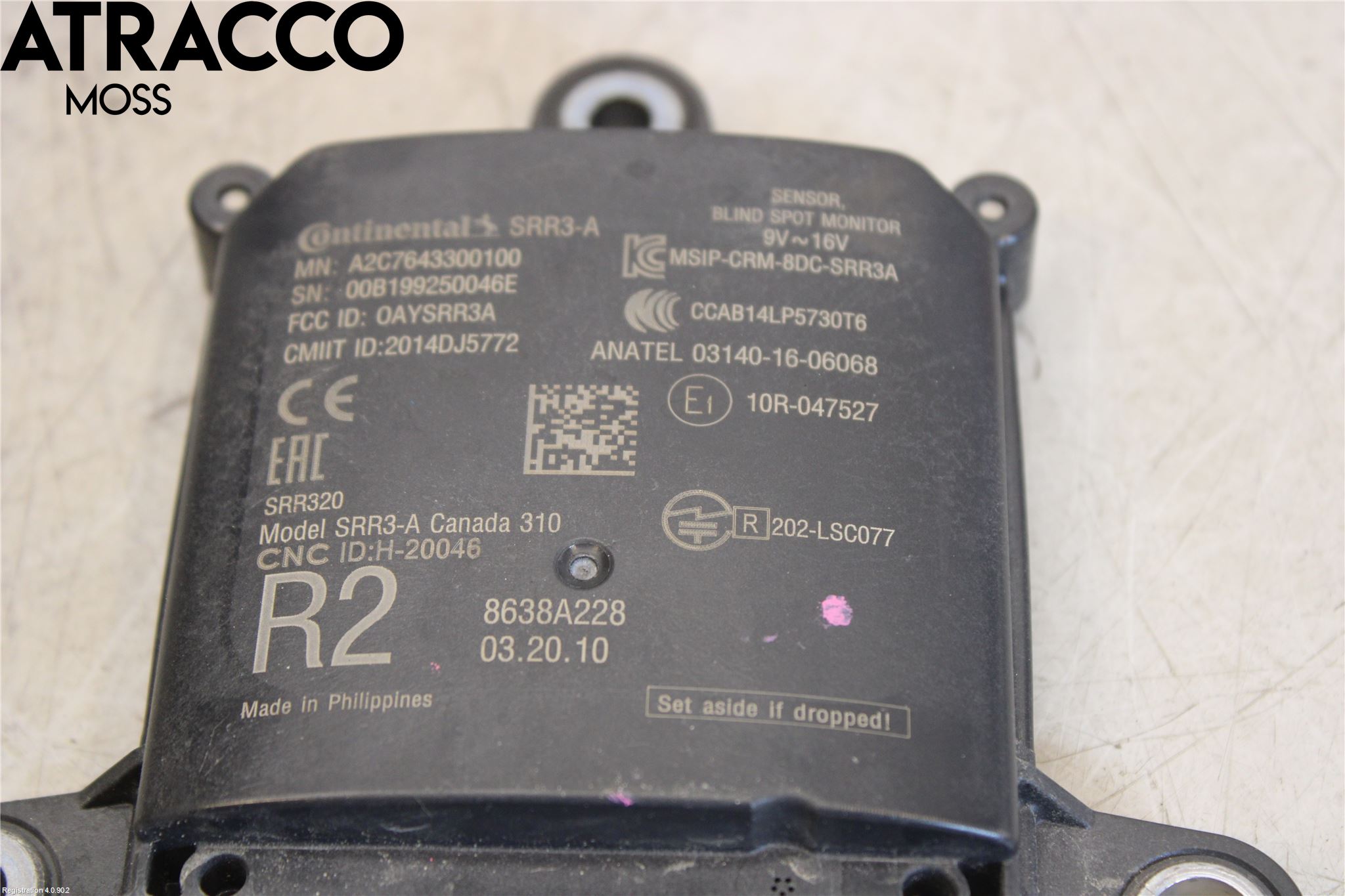 Mitsubishi OUTLANDER 13-21 Sensor Aktivt Kollisionsskydd