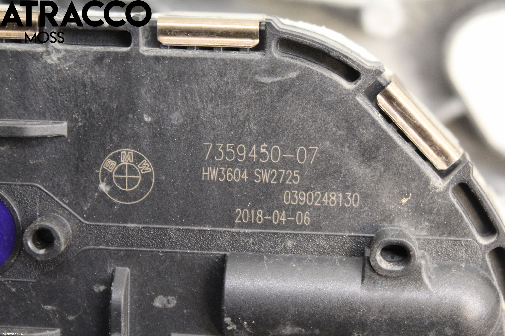 BMW i3 I01 13-22 Torkarmotor Vindruta