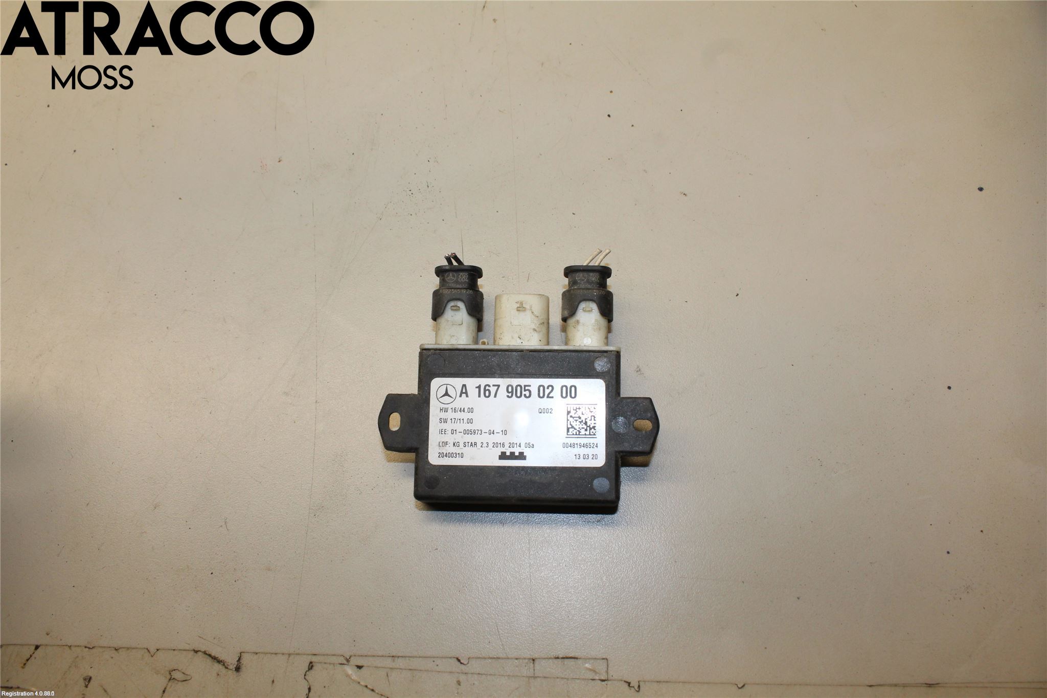Mercedes-Benz MB EQC (N293) 20- Styrenhet Baklucka