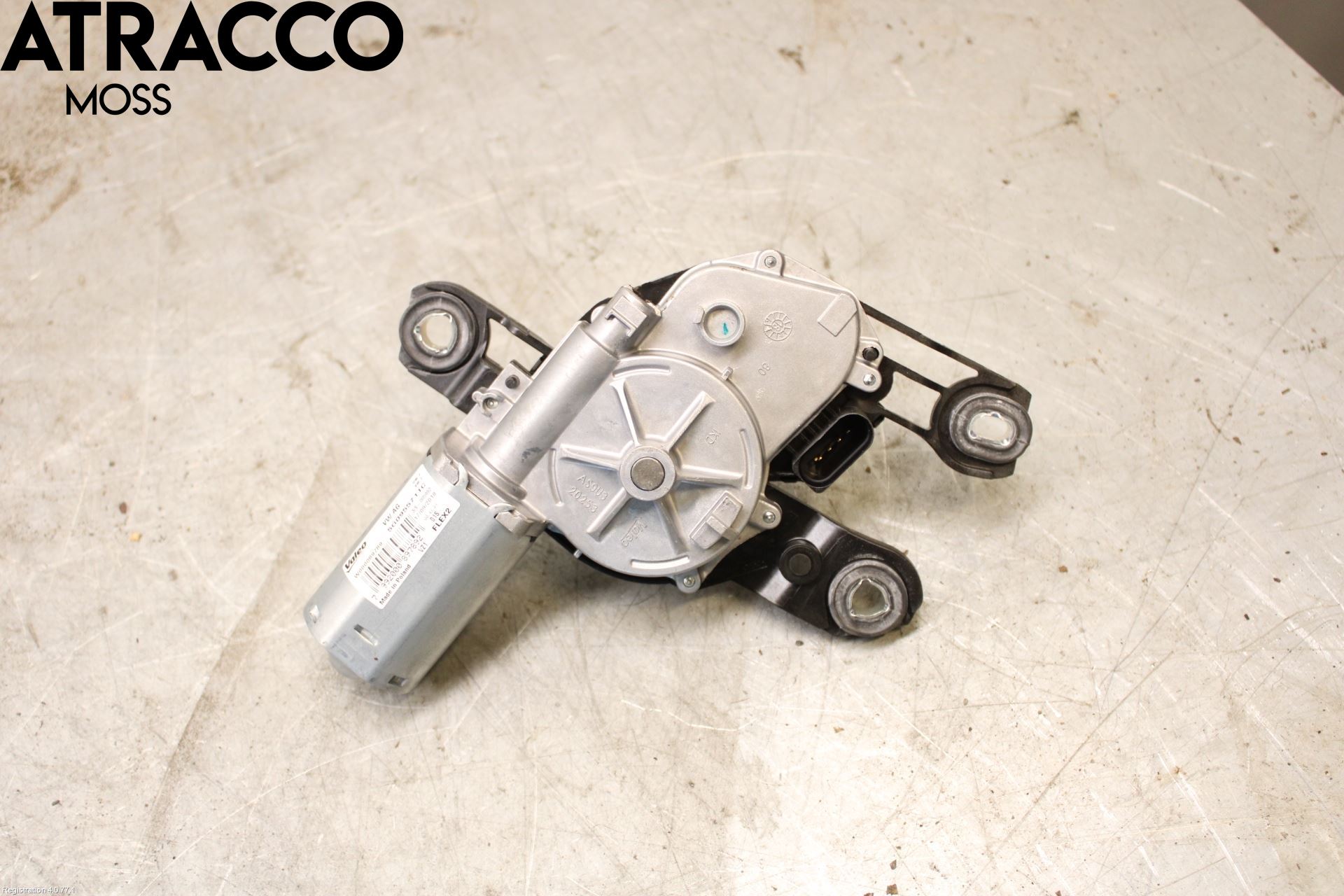Volkswagen VW GOLF / E-GOLF VII 13-20 Torkarmotor Baklucka