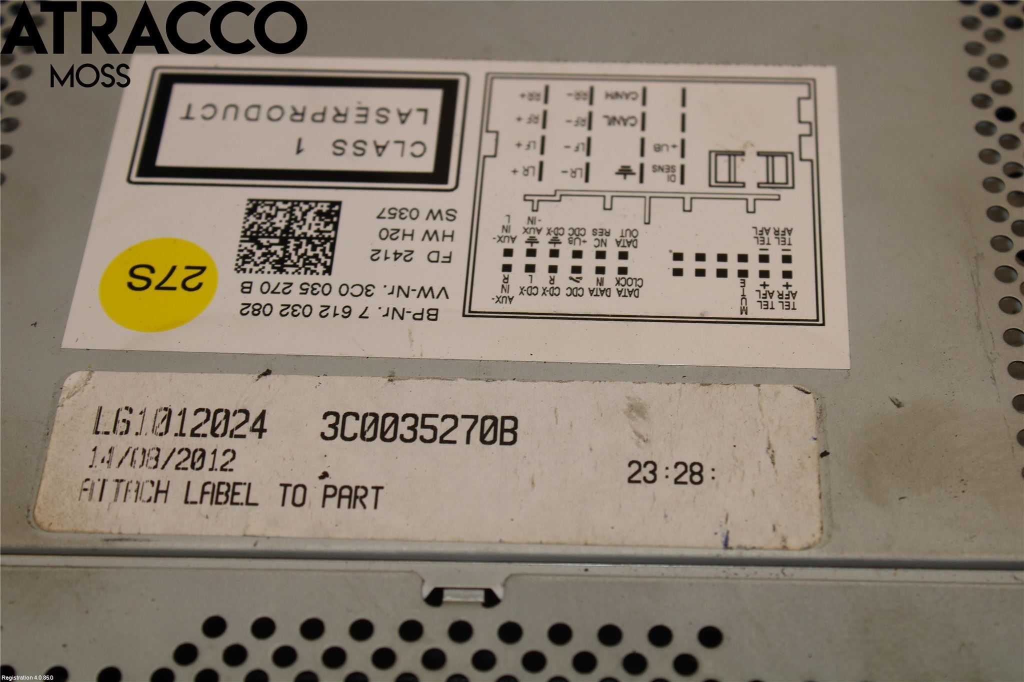 Volkswagen VW POLO 05-09 Radio